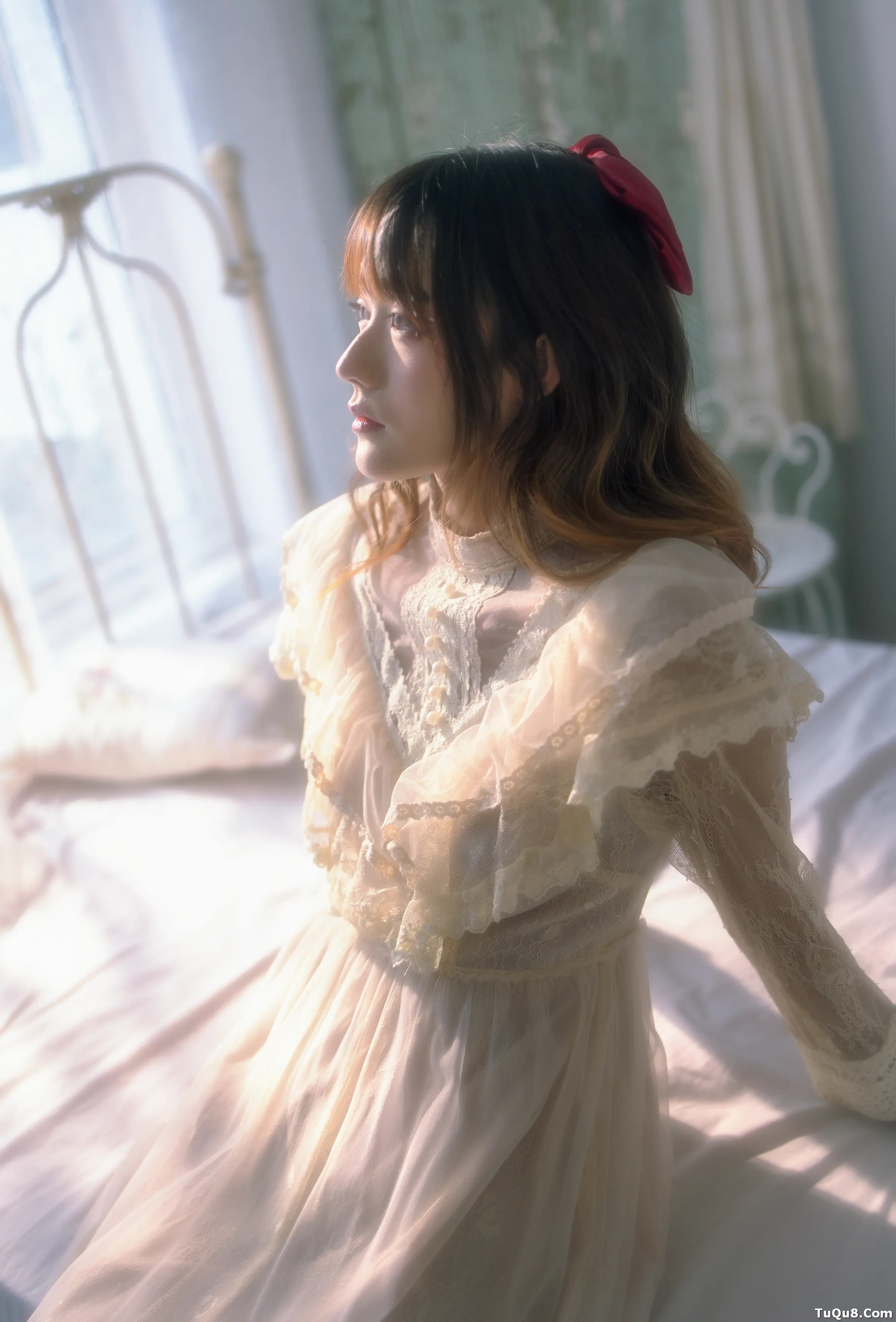 颜值博主_兔子Zzz不吃胡萝卜_No.044 &ndash; 蓝风铃 主题写真 [27P]Xiuren秀人写真高清美女套图写真下载-看套图看套图