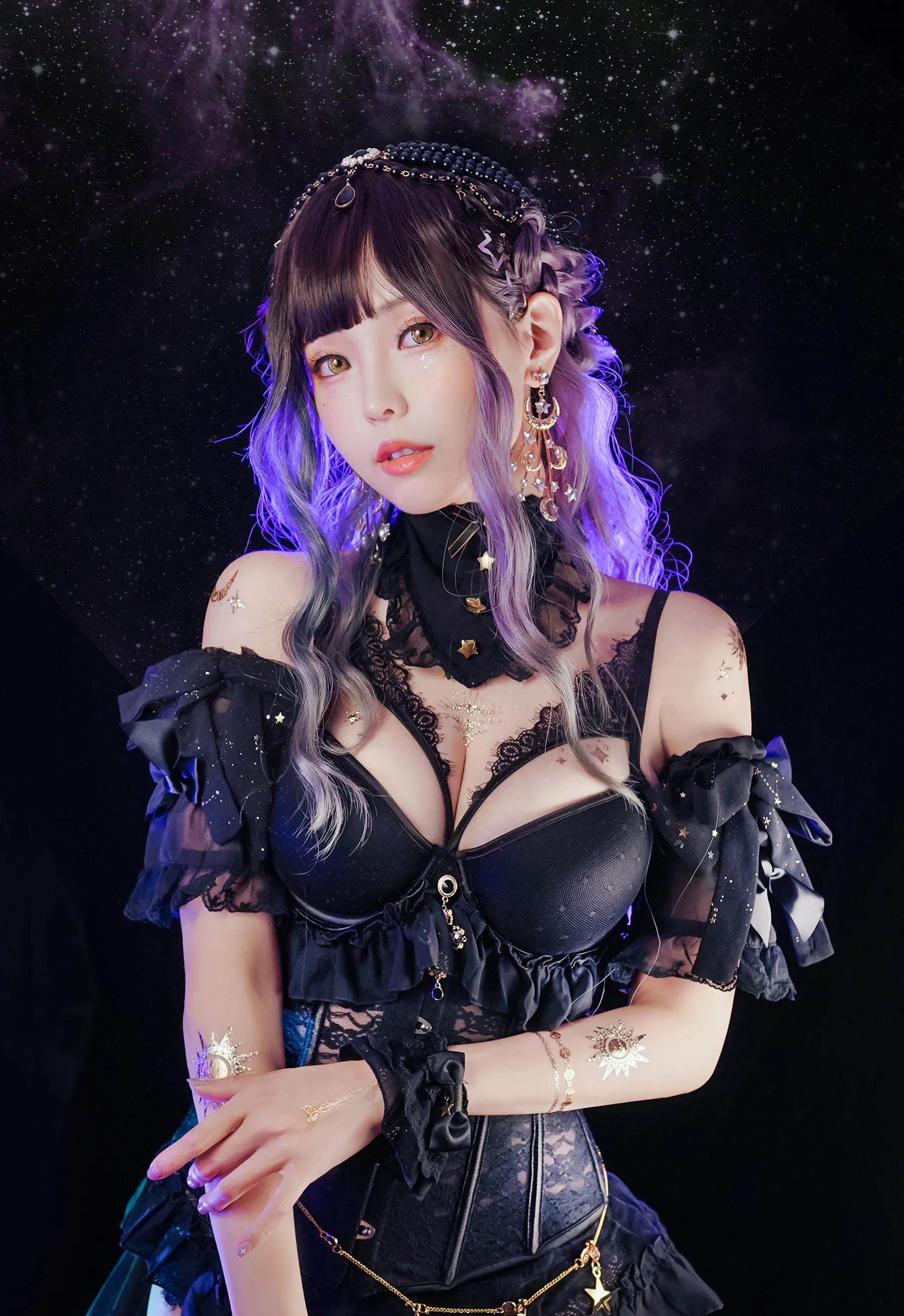 Coser妹子_ElyEE子_No.080 Astrology Witch 主题写真 [33P]Xiuren秀人写真高清美女套图写真下载-看套图看套图