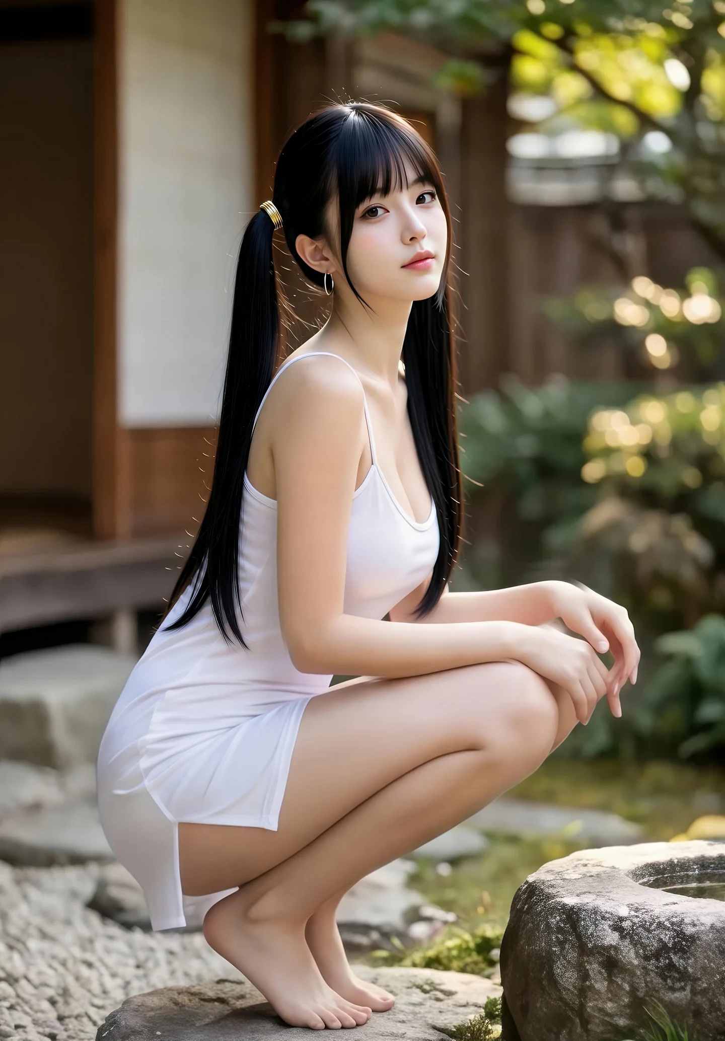AIG美女_No.547_柚柚sasa_白色连衣短裙 主题写真 [69+1P]Xiuren秀人写真高清美女套图写真下载-看套图看套图