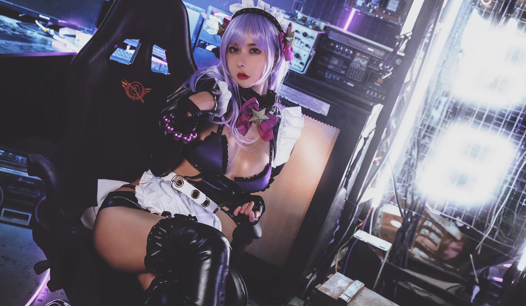 动漫博主_亚马逊鲶鱼_No.024 &ndash; BB同人女仆 主题写真 [16P]Xiuren秀人写真高清美女套图写真下载-看套图看套图