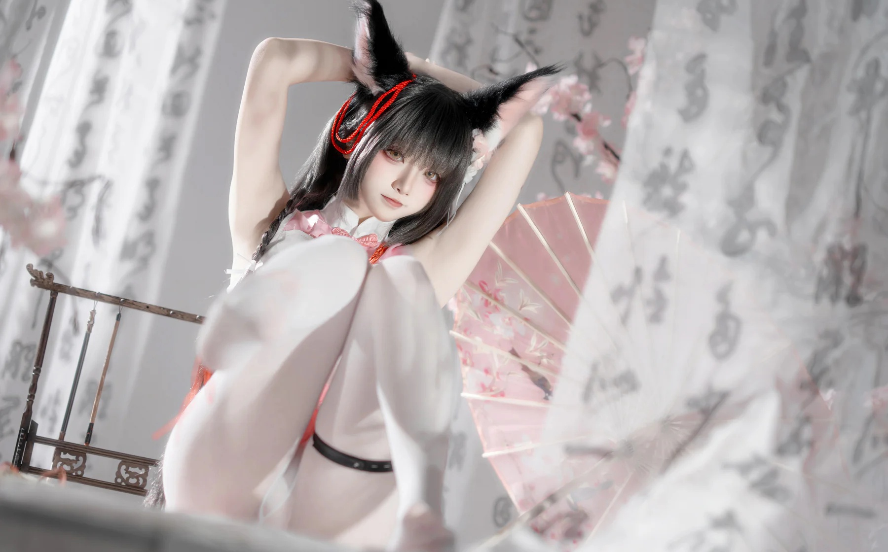 动漫博主_纸悦Etsu_ko_No.037 &ndash; 碧蓝航线 长门旗袍 主题写真 [60P]Xiuren秀人写真高清美女套图写真下载-看套图看套图