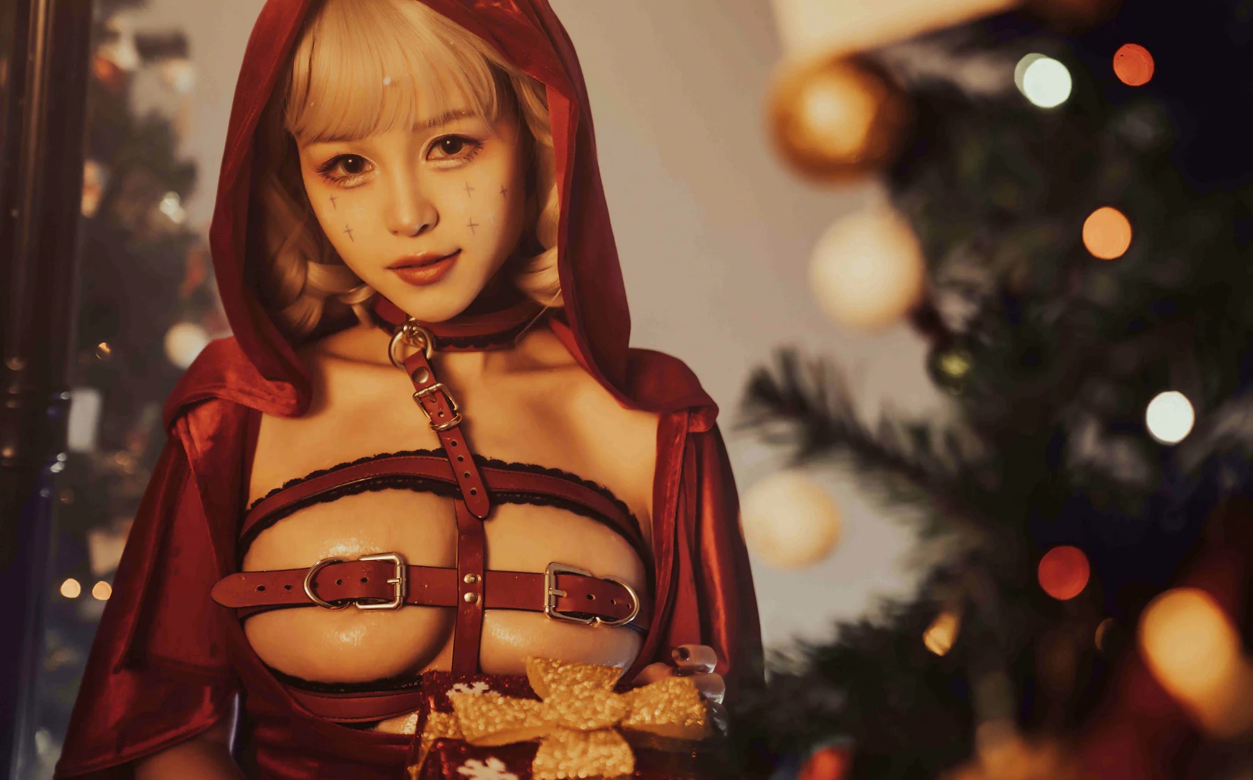 Coser美女_晕崽Zz_No.010 &ndash; 圣诞小红帽 主题写真 [46P]Xiuren秀人写真高清美女套图写真下载-看套图看套图