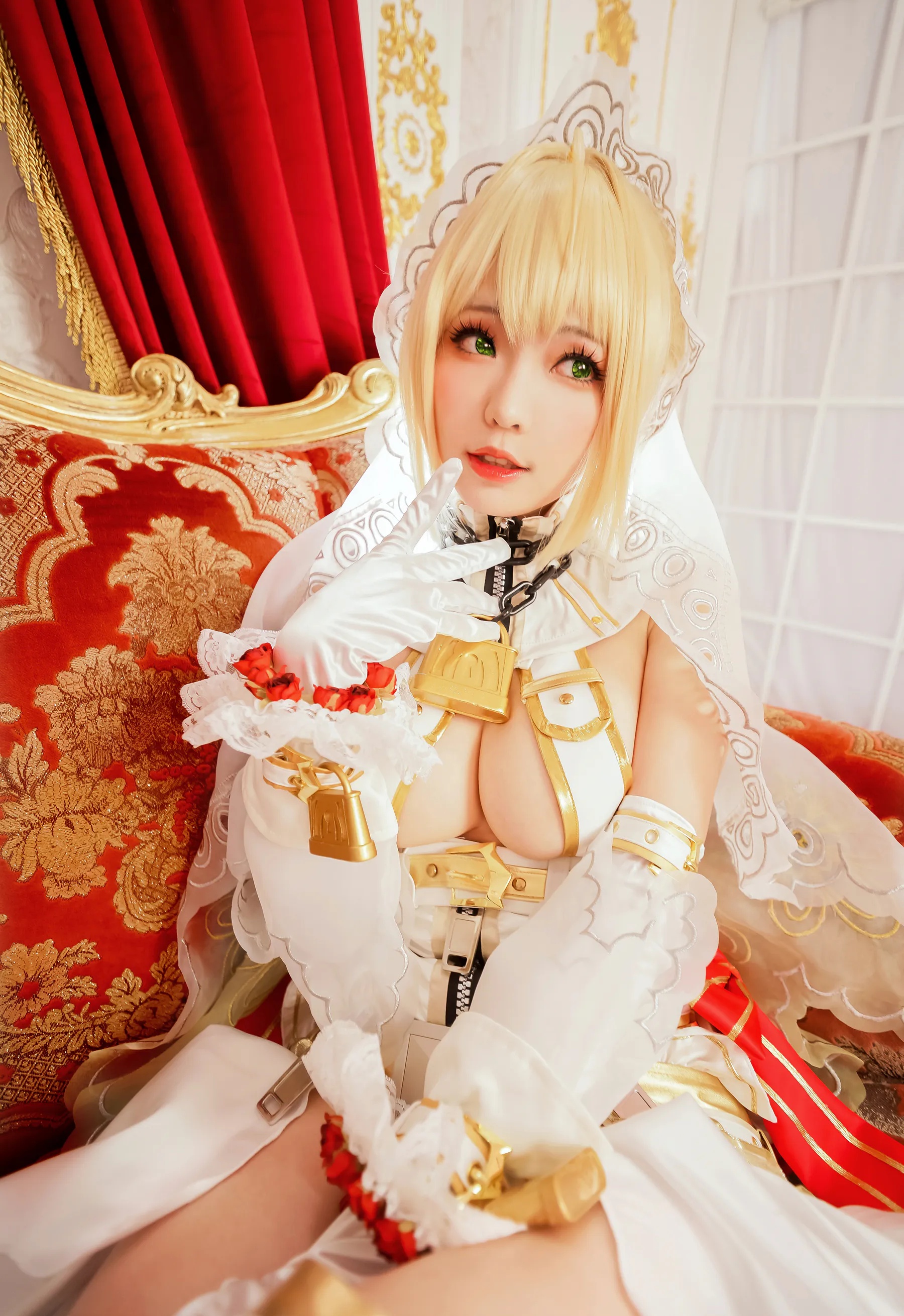 Coser妹子_ElyEE子_No.063 尼禄-婚纱 主题写真 [12P]Xiuren秀人写真高清美女套图写真下载-看套图看套图