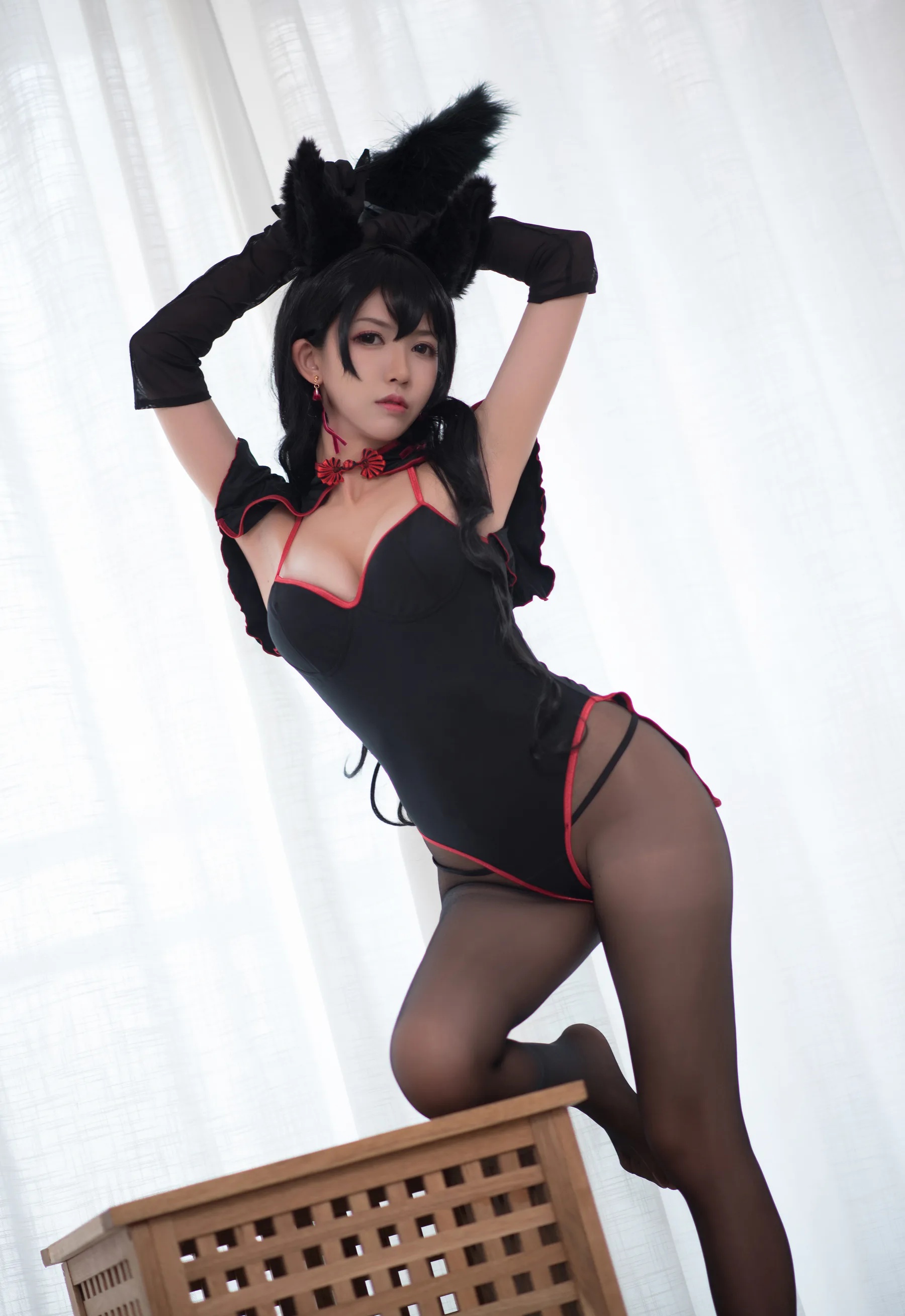 图片[5]-动漫博主_鳗鱼霏儿_No.025 兽耳 黑丝 主题写真 [13P]-Coser网络美女论坛-免费套图-看套图