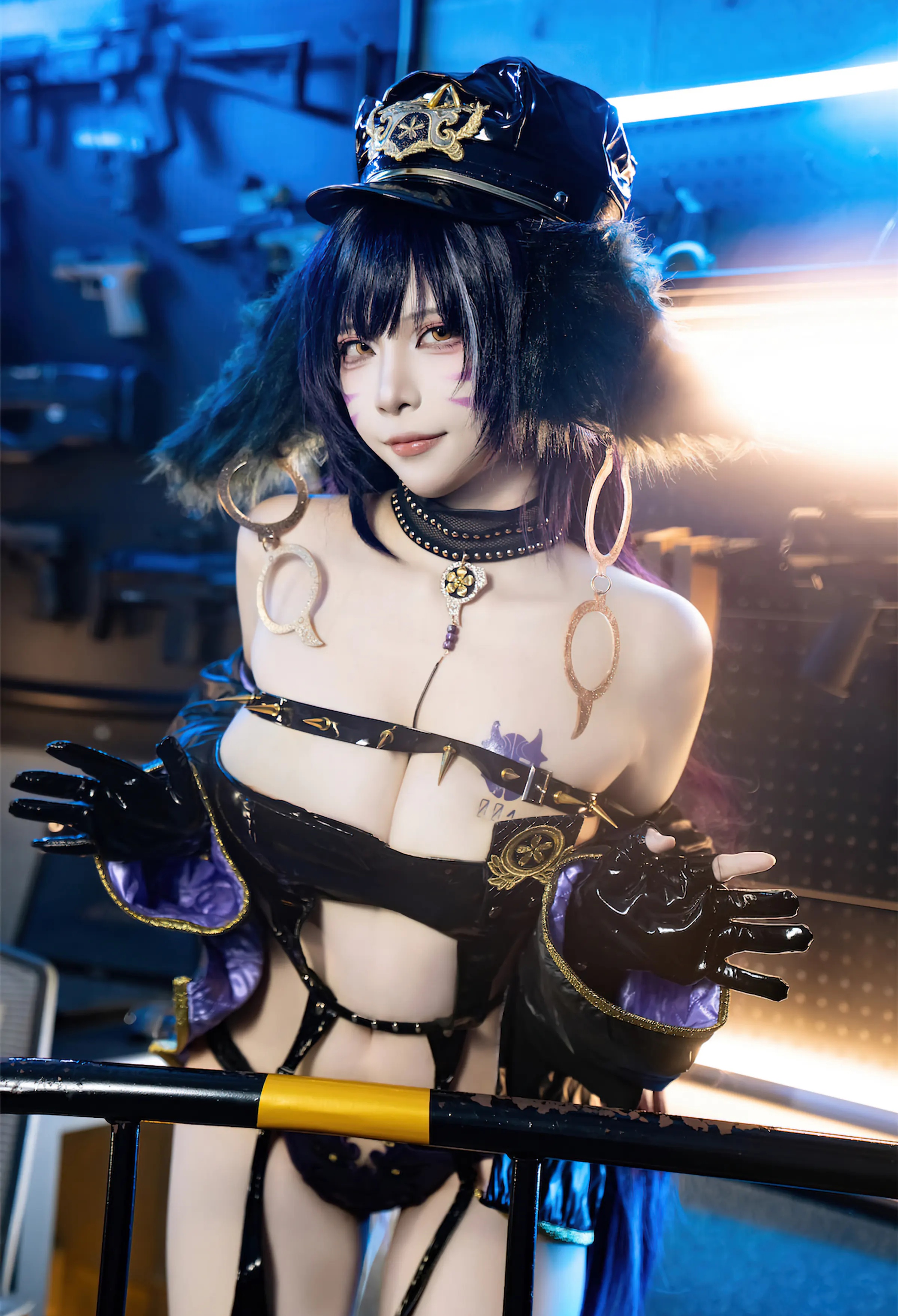 Coser美女_二佐nisa_No.189 &ndash; 碧蓝航线 武藏 女警 [25P]-看套图
