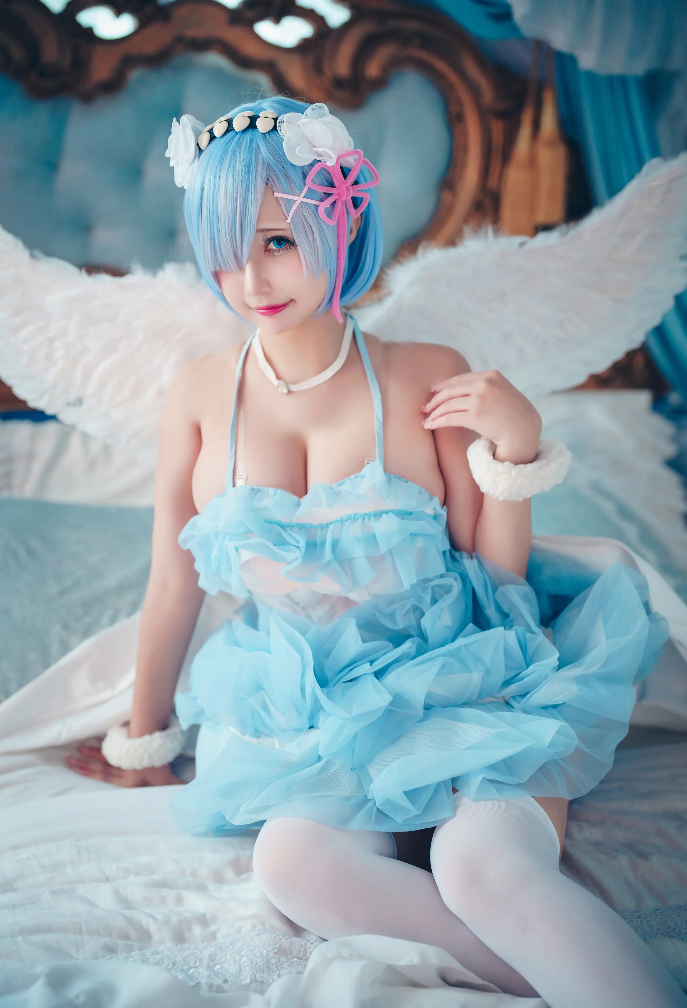 台湾Coser美女_沖田凜花Rinka_No.062 &ndash; Rem [15P]Xiuren秀人写真高清美女套图写真下载-看套图看套图