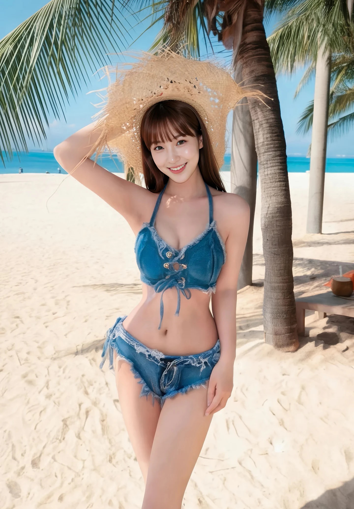 AIG美女_No.533_婉婉_沙滩比基尼 主题写真 [85+1P]-看套图