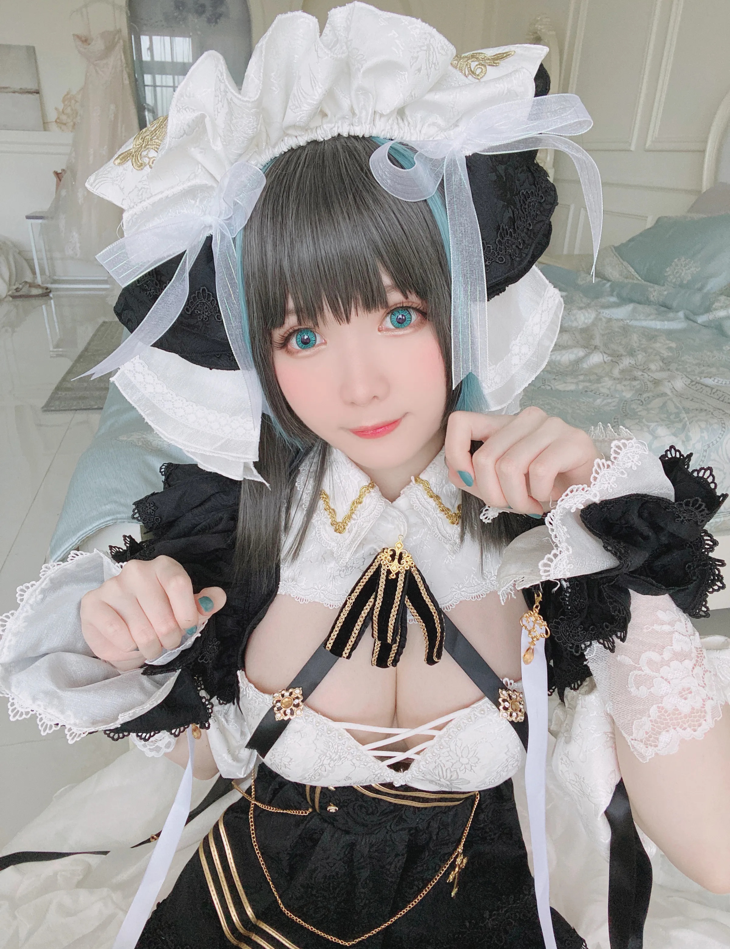 Coser美女_霜月shimo_No.077 &ndash; Chesire 主题写真 [19P]-看套图