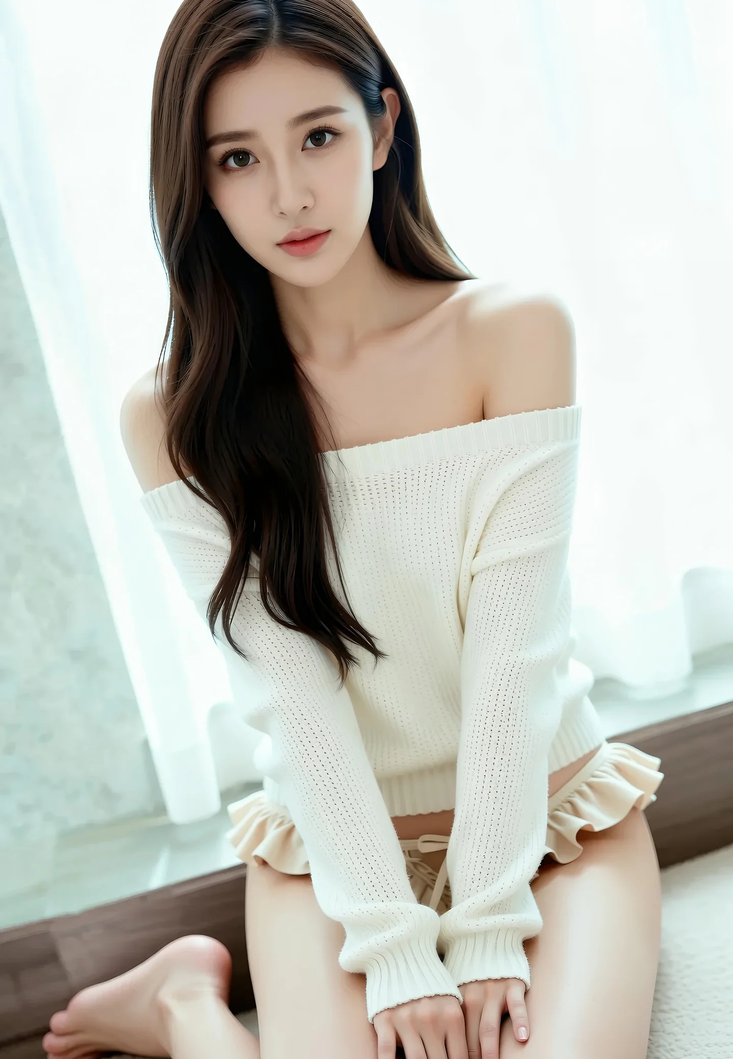 AIG美女_No.489_棉棉香_低胸毛衣 主题写真 [86+1P]Xiuren秀人写真高清美女套图写真下载-看套图看套图