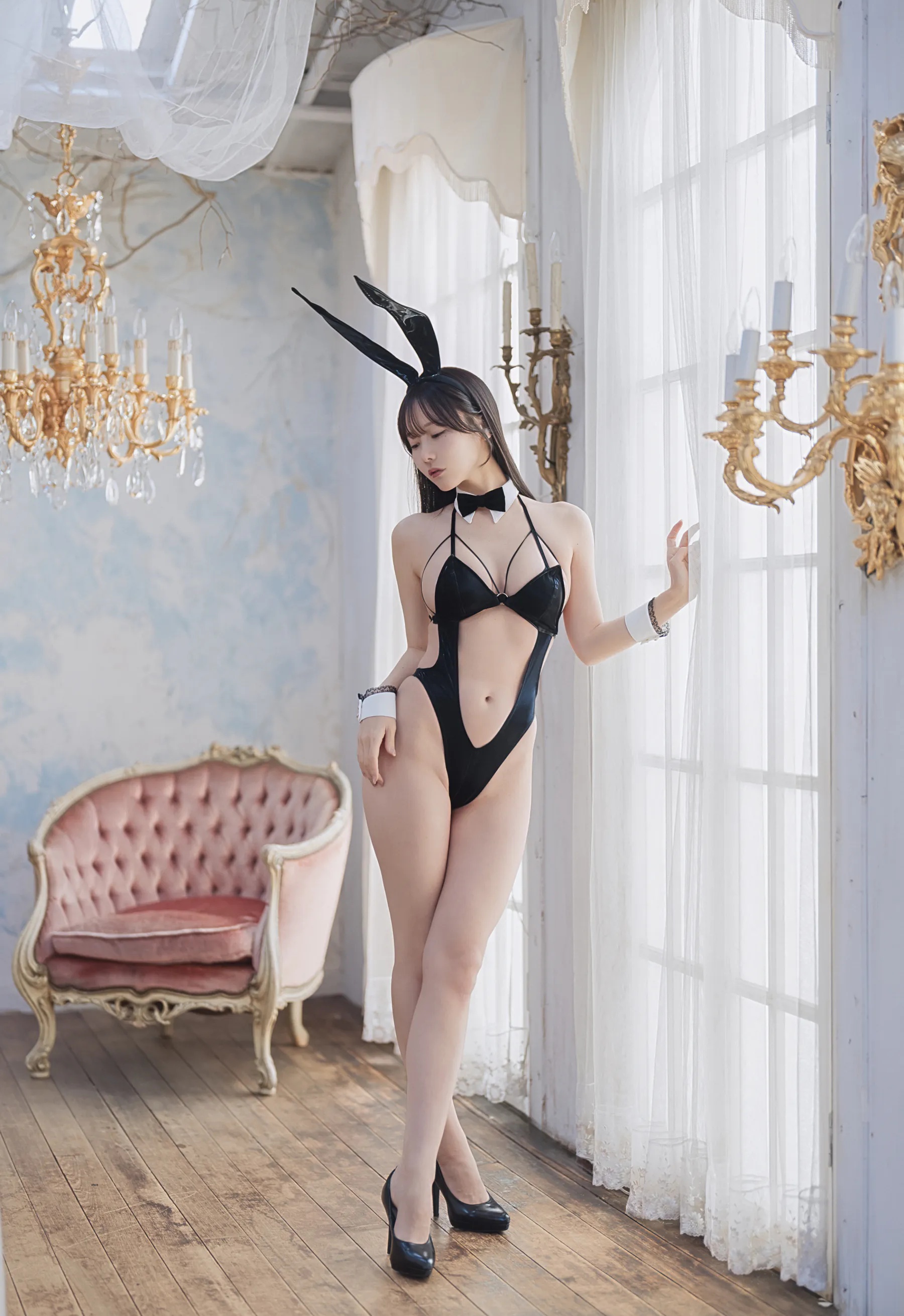 日本Coser美女_けん研_No.087 DL写真集 KURO Animals [72P]-看套图