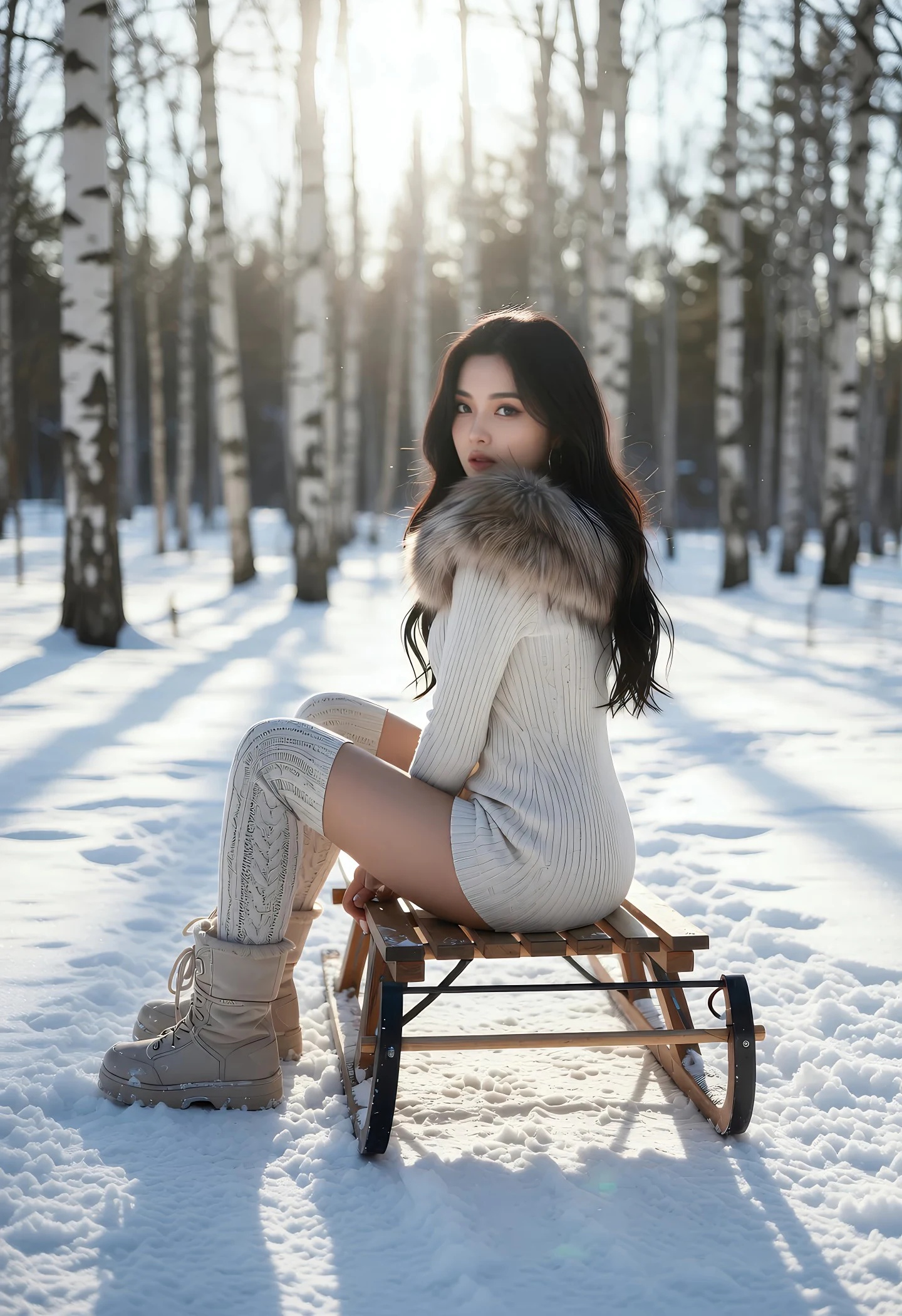 AIG美女_No.449_乐瑶_性感白色腿袜 主题写真 [68+1P]Xiuren秀人写真高清美女套图写真下载-看套图看套图