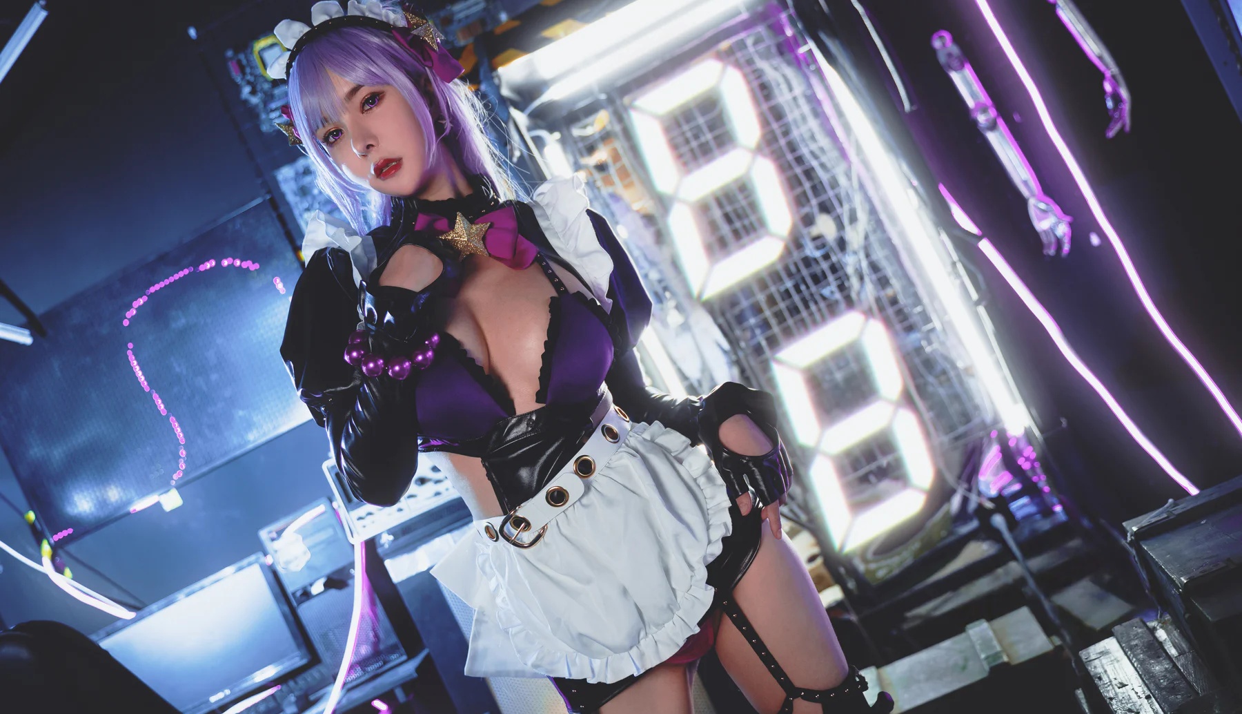 动漫博主_亚马逊鲶鱼_No.024 &ndash; BB同人女仆 主题写真 [16P]Xiuren秀人写真高清美女套图写真下载-看套图看套图
