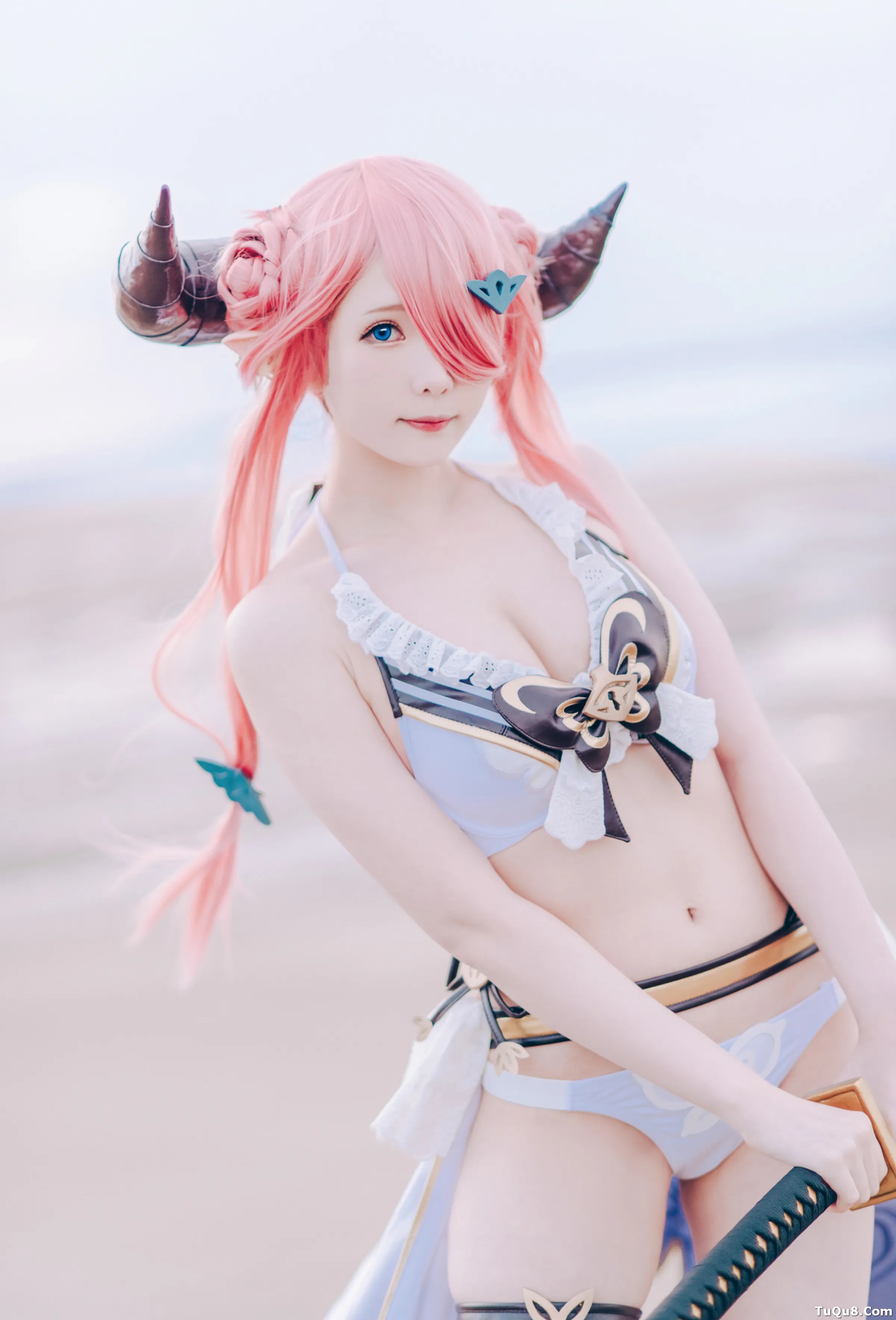 Coser美女_霜月shimo_No.041 &ndash; 碧蓝幻想 娜尔梅亚 主题写真 [95P]Xiuren秀人写真高清美女套图写真下载-看套图看套图