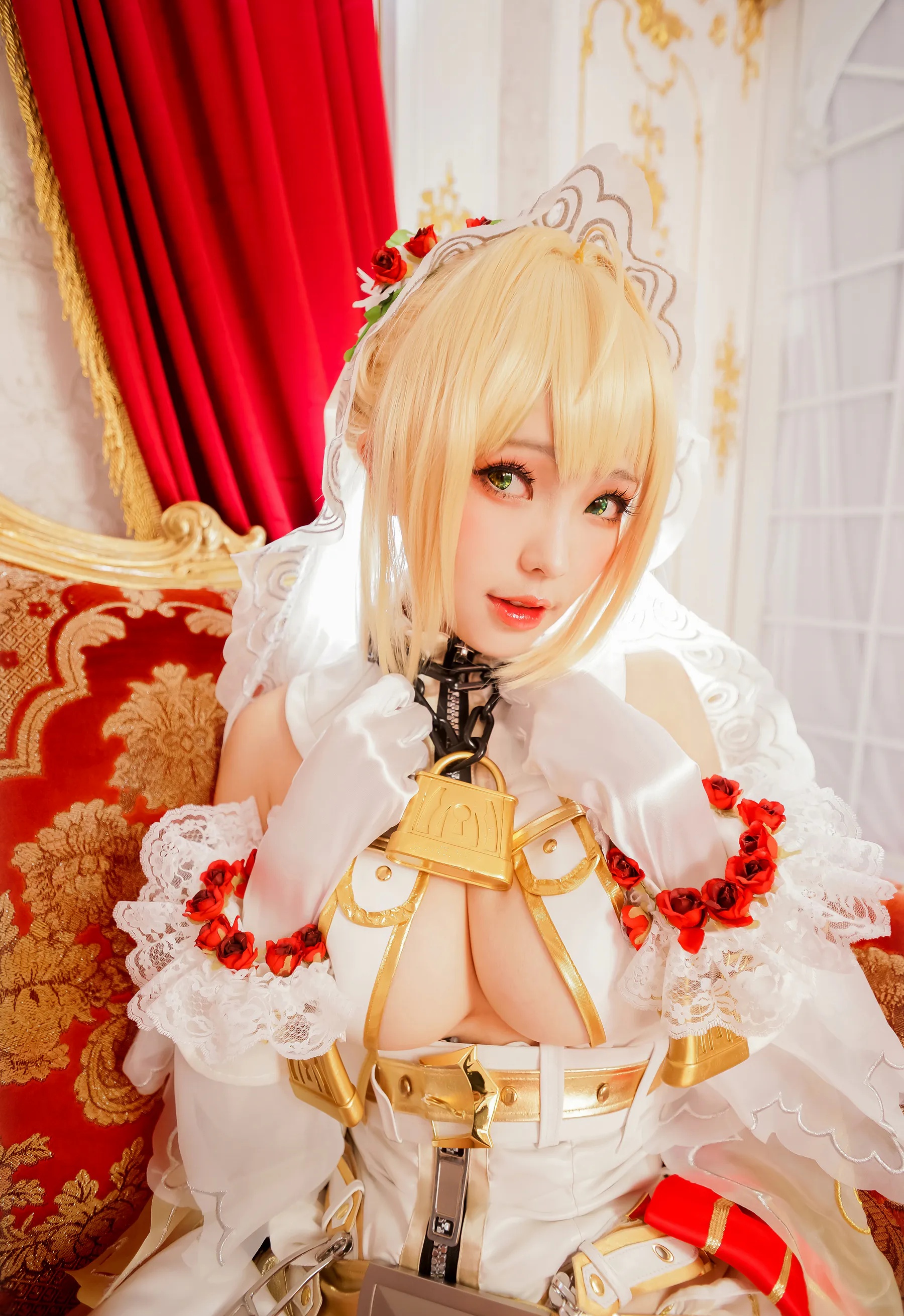 Coser妹子_ElyEE子_No.063 尼禄-婚纱 主题写真 [12P]Xiuren秀人写真高清美女套图写真下载-看套图看套图