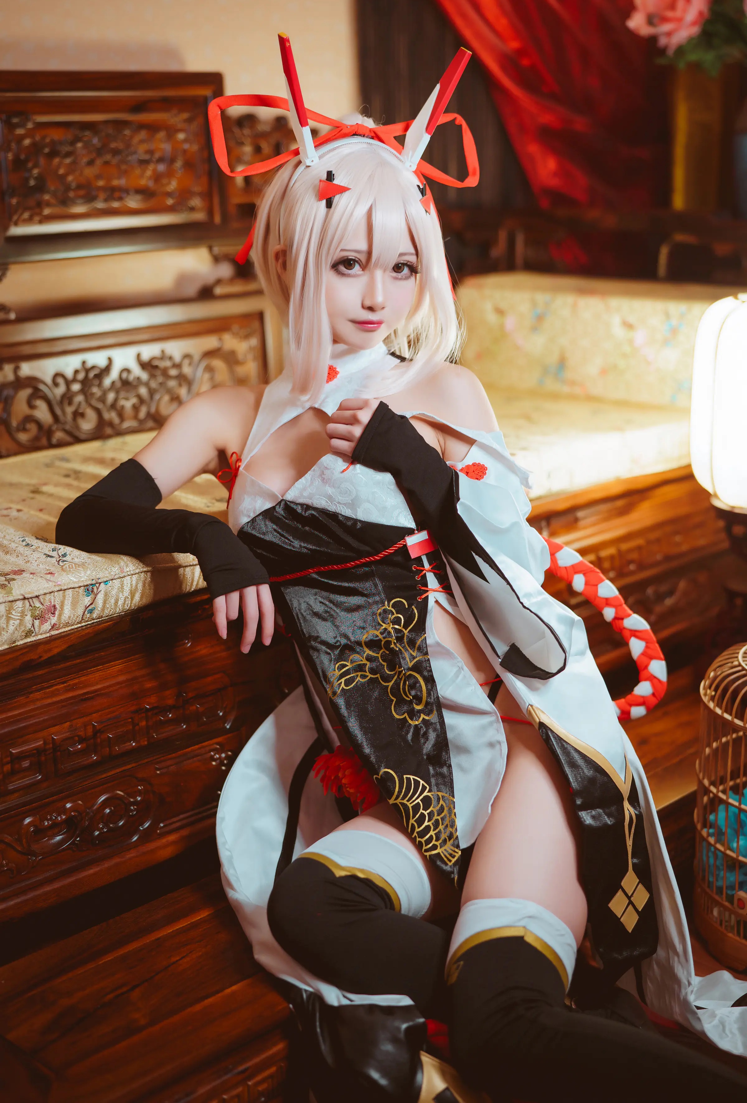 台湾Coser美女_沖田凜花Rinka_No.042 &ndash; Ayanami Cheongasm [13P]Xiuren秀人写真高清美女套图写真下载-看套图看套图