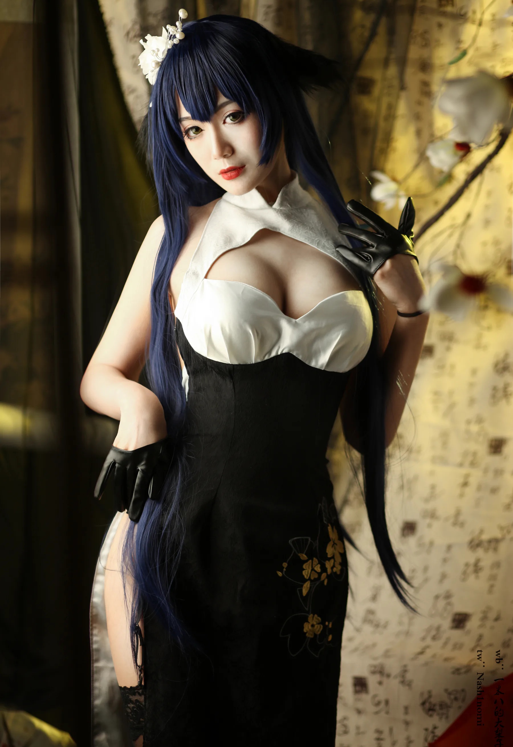 二次元博主_一米八的大梨子_No.010 吾妻 主题写真 [40P]Xiuren秀人写真高清美女套图写真下载-看套图看套图