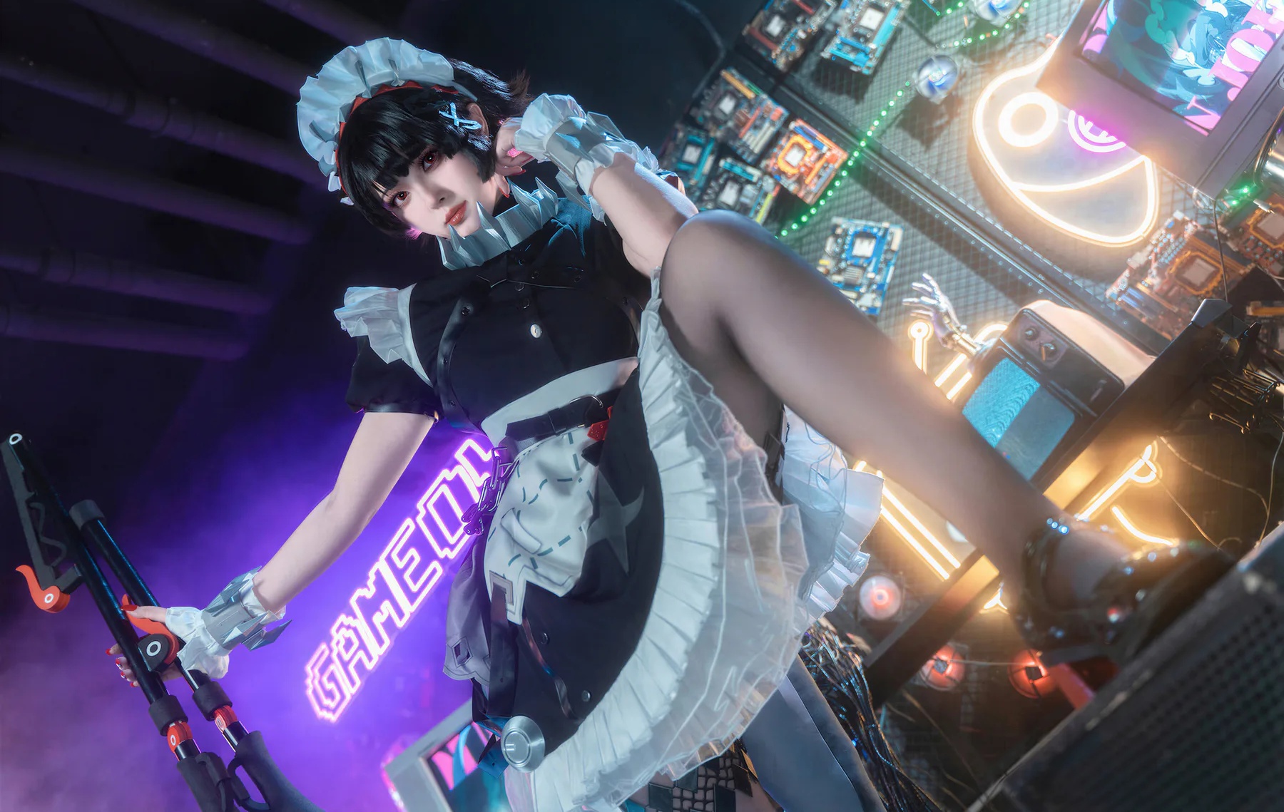 网络美女_Natsuko夏夏子_No.102 绝区零 艾莲乔 主题写真 [93P]Xiuren秀人写真高清美女套图写真下载-看套图看套图