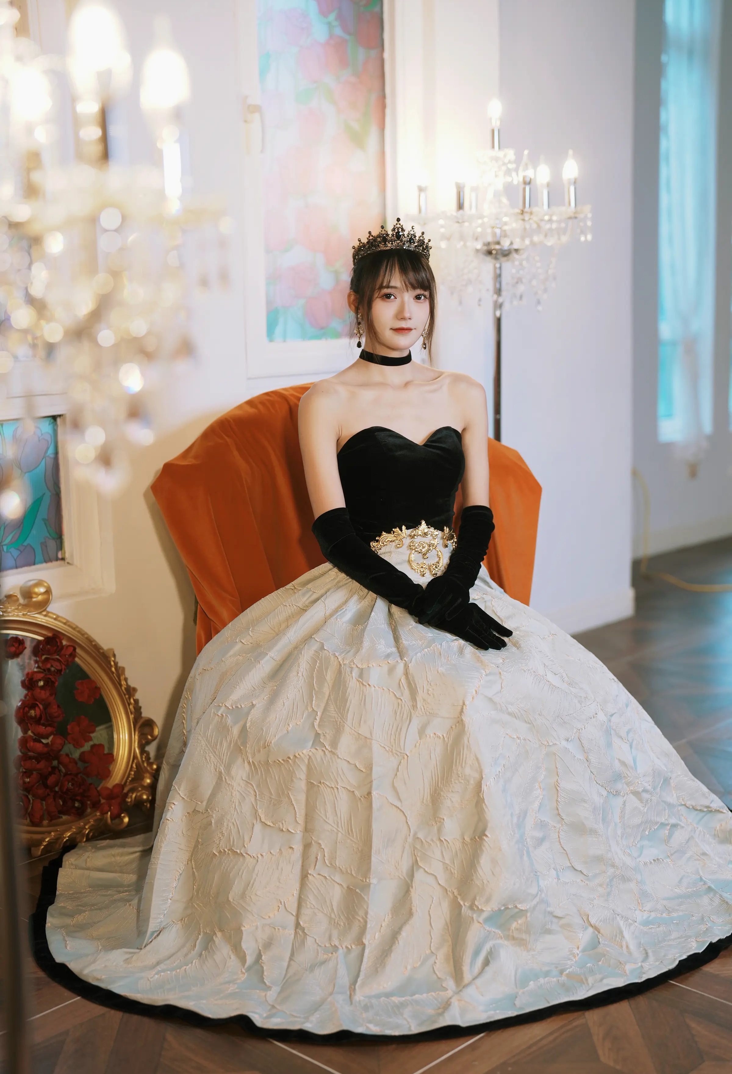 颜值博主_兔子Zzz不吃胡萝卜_No.128 &ndash; 黑天鹅之吻 主题写真 [33P]-看套图