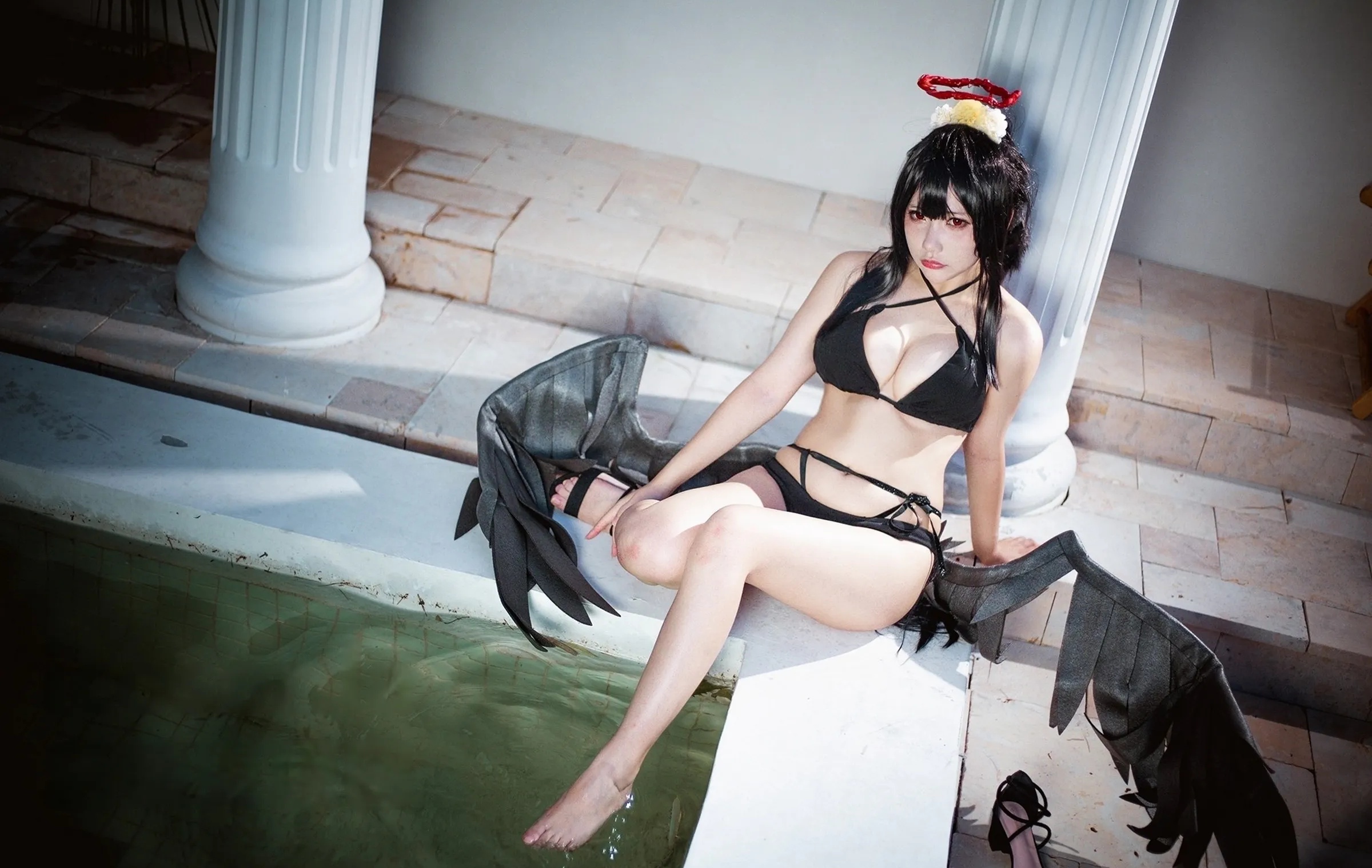 国产Coser美女_是一只熊仔吗_No.026 &ndash; 碧蓝档案 鹤城 主题写真 [45P]Xiuren秀人写真高清美女套图写真下载-看套图看套图