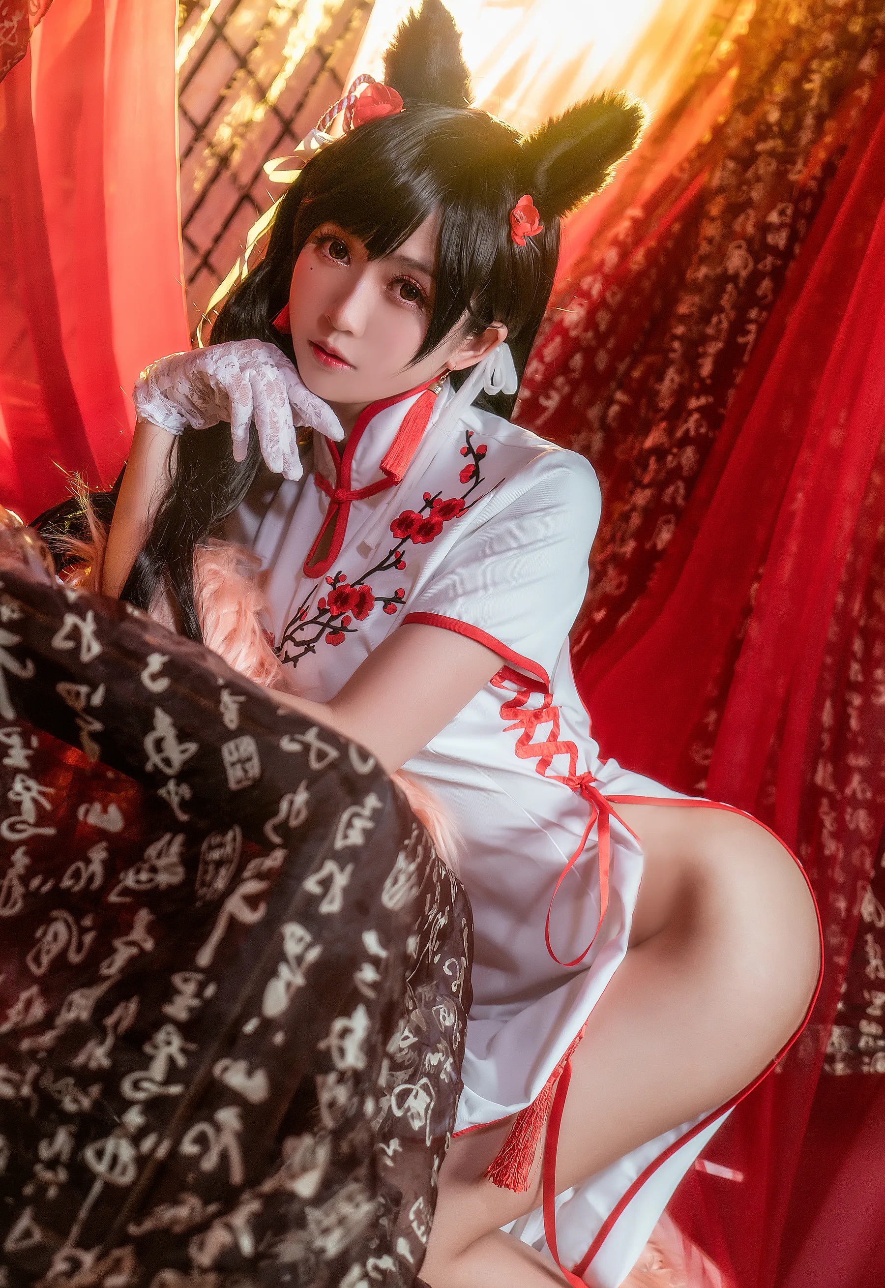 动漫博主_鳗鱼霏儿_No.040 碧蓝航线 旗袍 主题写真 [14P]Xiuren秀人写真高清美女套图写真下载-看套图看套图