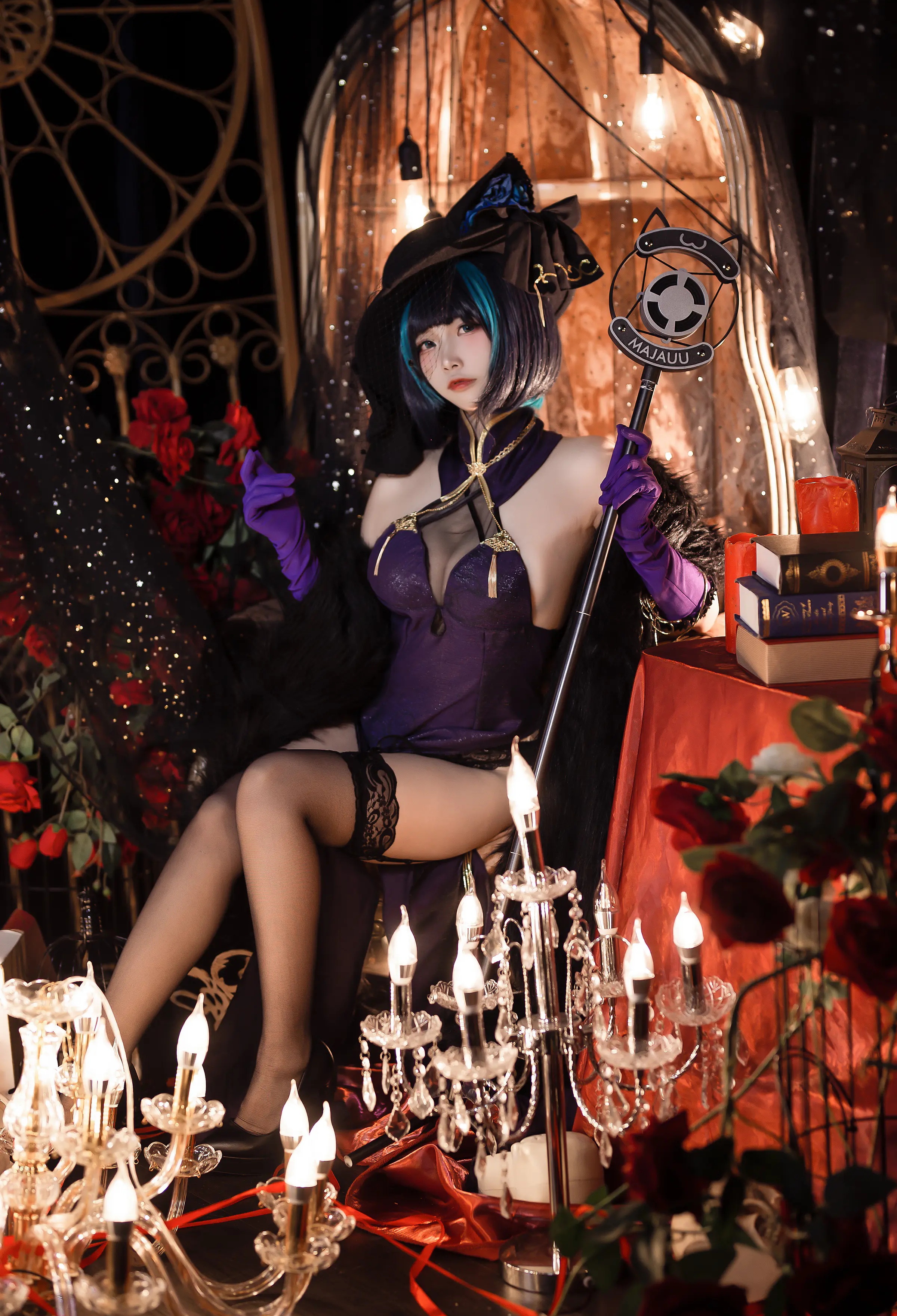 Coser美女_二佐nisa_No.109 &ndash; 柴郡音乐绚烂 主题写真 [9P]Xiuren秀人写真高清美女套图写真下载-看套图看套图