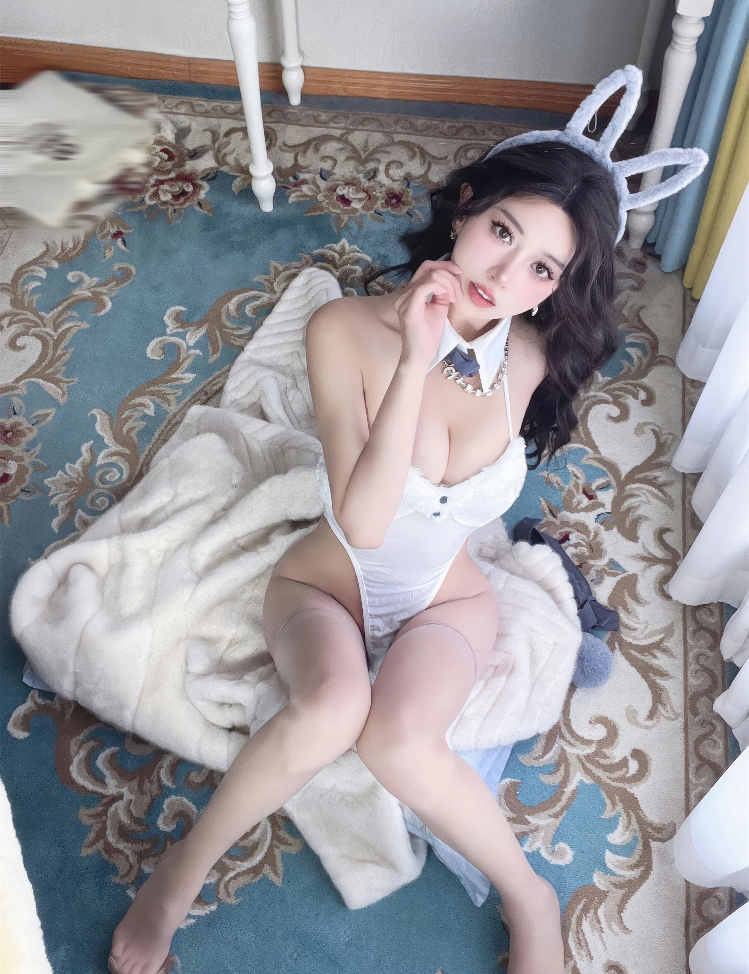 Coser美女_过期米线线喵_No.163 失落兔兔 主题写真 [34P]Xiuren秀人写真高清美女套图写真下载-看套图看套图