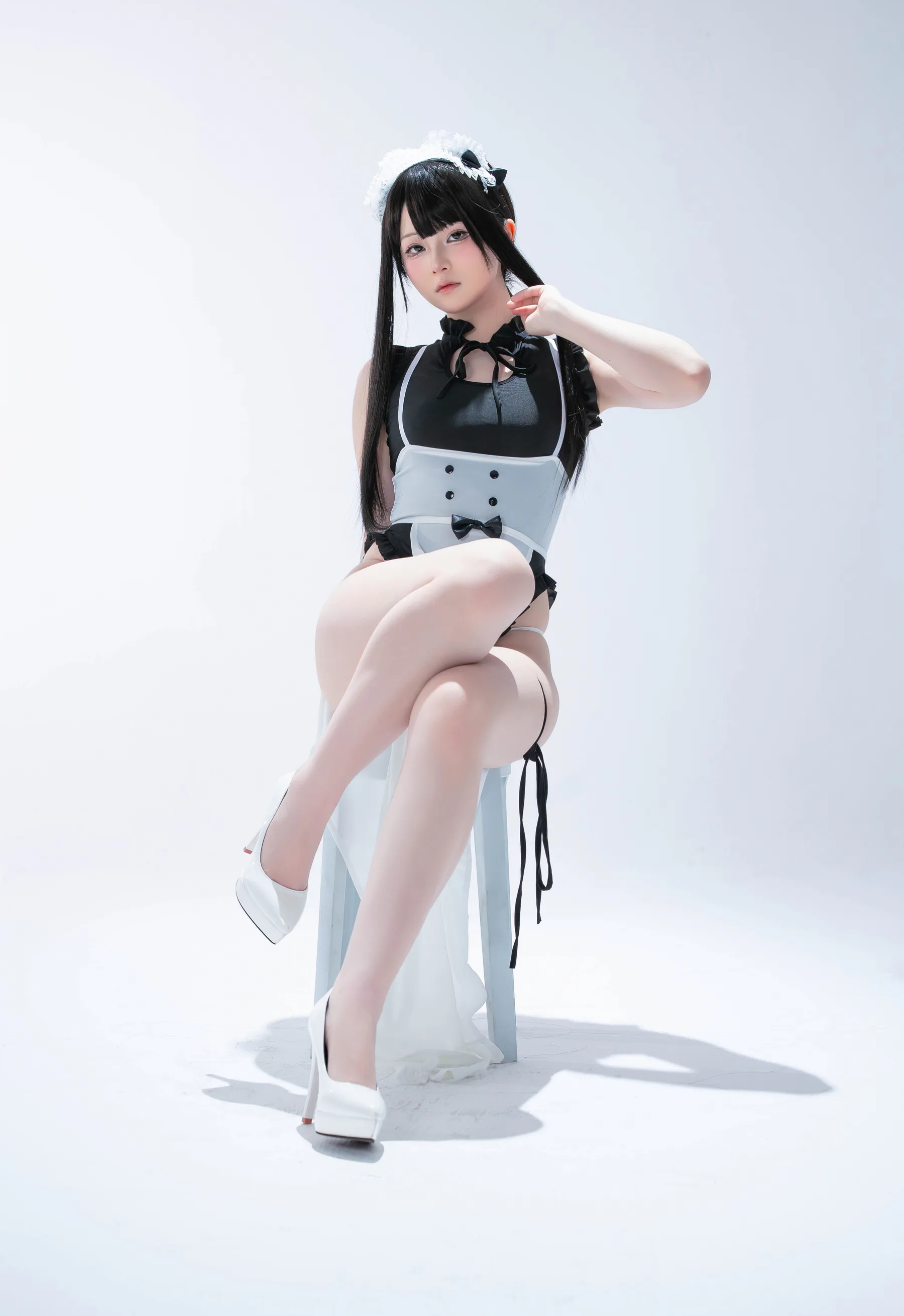 动漫博主_屿鱼Yukako_No.025 &ndash; 拉伸教学 主题写真 [48P]Xiuren秀人写真高清美女套图写真下载-看套图看套图