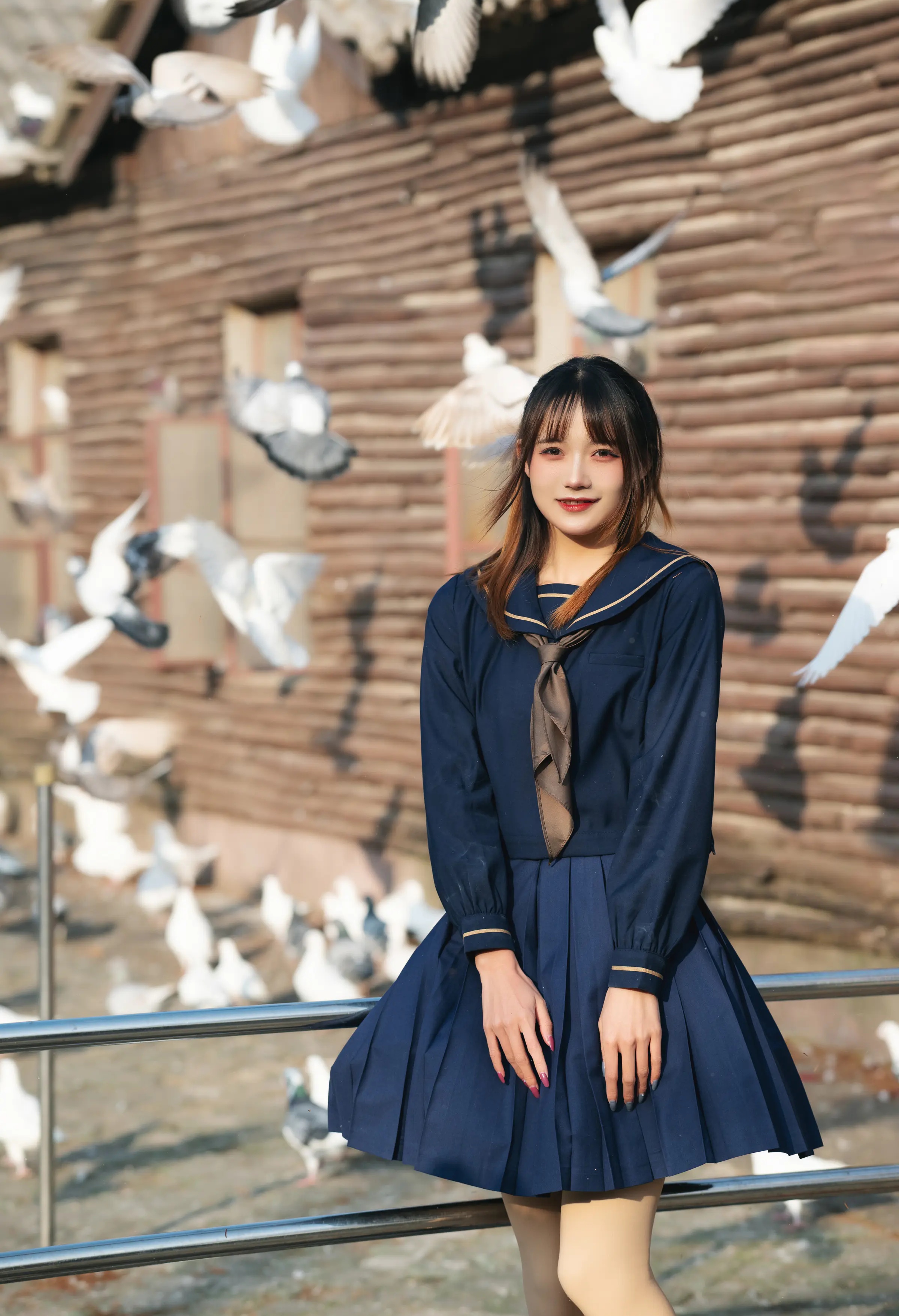 颜值博主_兔子Zzz不吃胡萝卜_No.064 &ndash; 初冬 主题写真 [34P]Xiuren秀人写真高清美女套图写真下载-看套图看套图