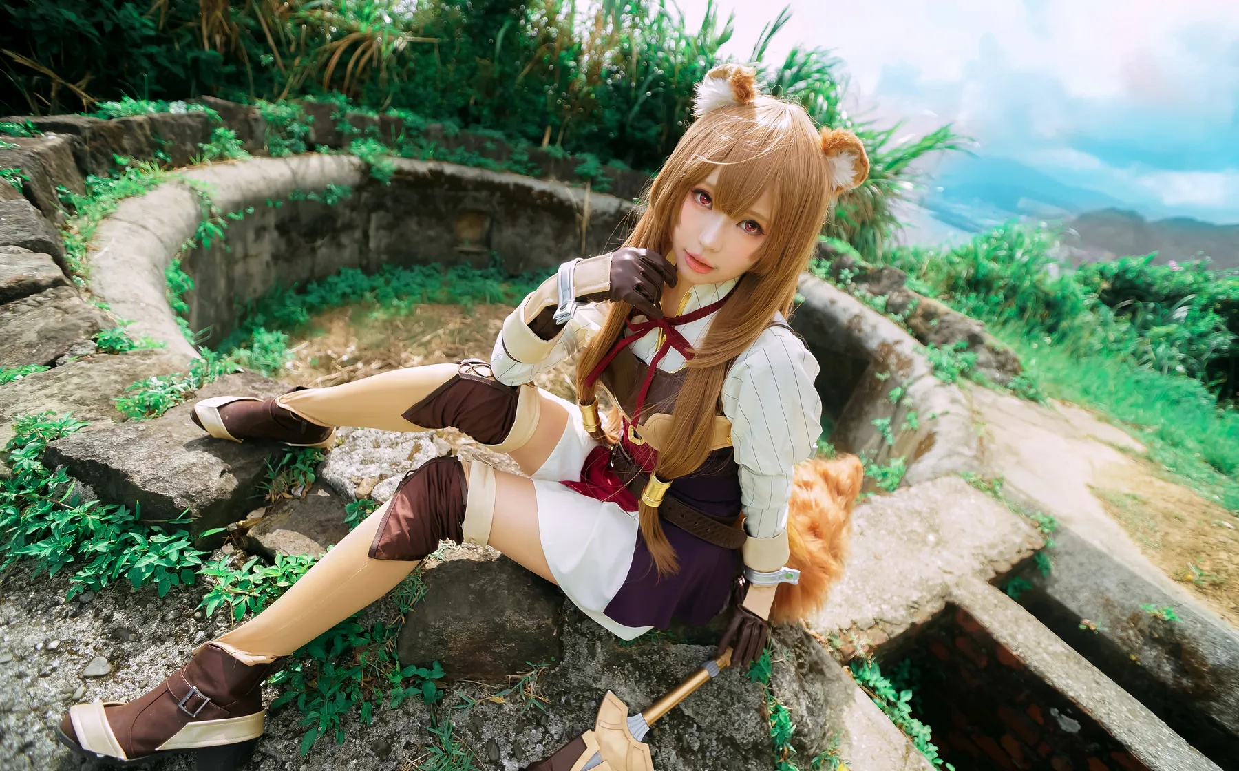 Coser妹子_ElyEE子_No.052 小浣熊 主题写真 [53P]Xiuren秀人写真高清美女套图写真下载-看套图看套图