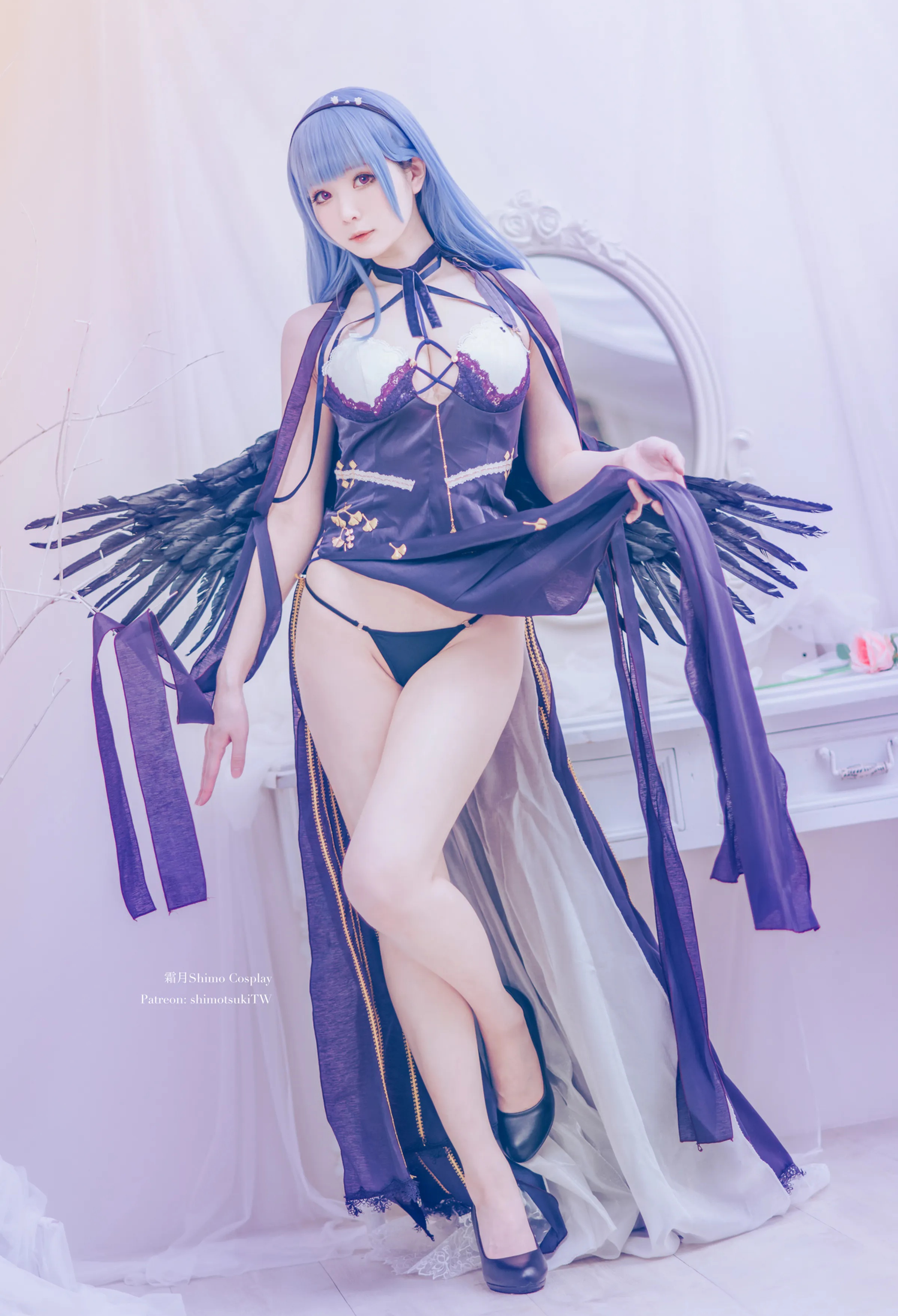 Coser美女_霜月shimo_No.055 &ndash; 碧蓝航线 黛朵 主题写真 [13P]Xiuren秀人写真高清美女套图写真下载-看套图看套图