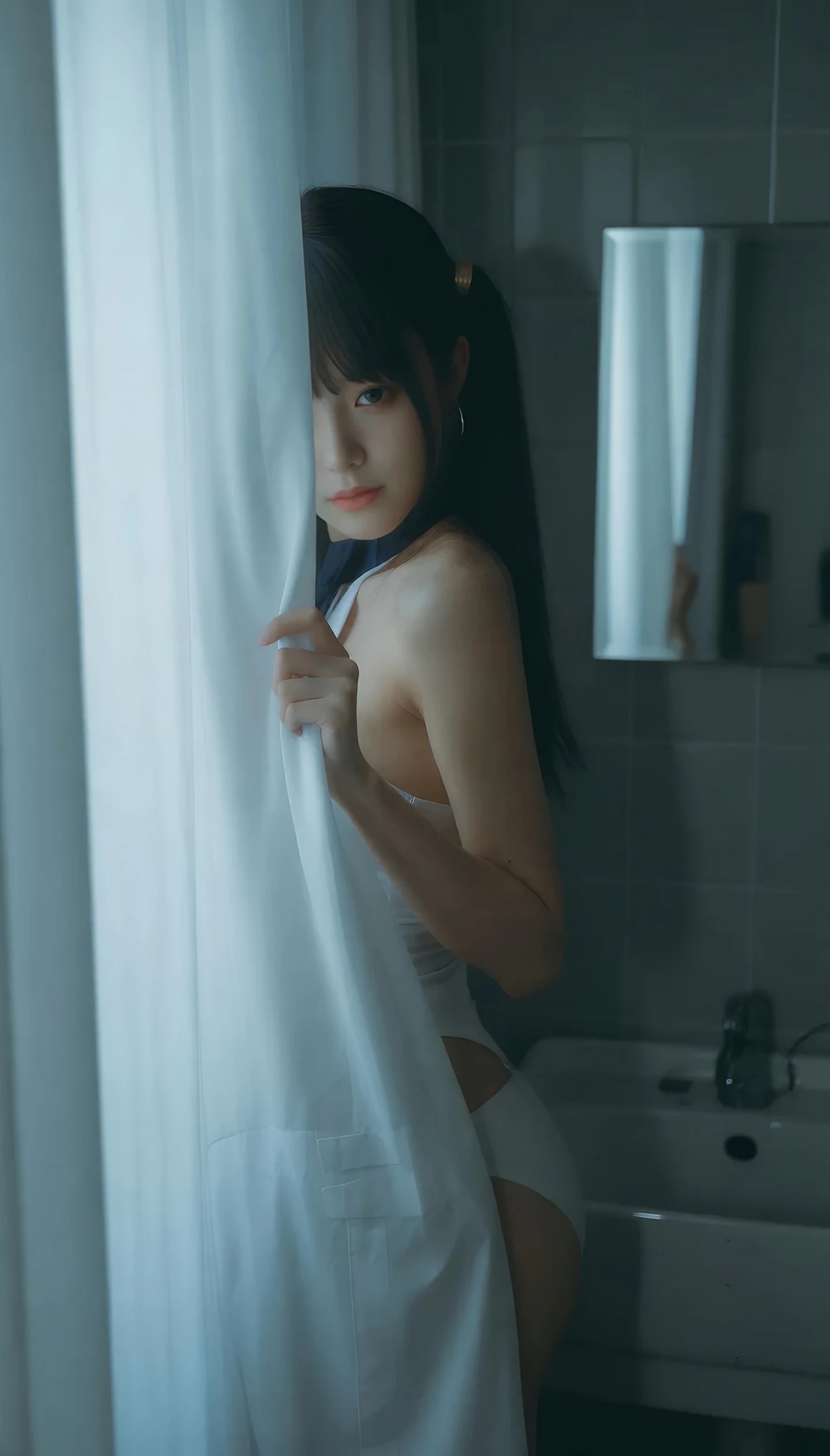 AIG美女_No.438_柚柚sasa_性感白色丝袜 主题写真 [81+1P]Xiuren秀人写真高清美女套图写真下载-看套图看套图