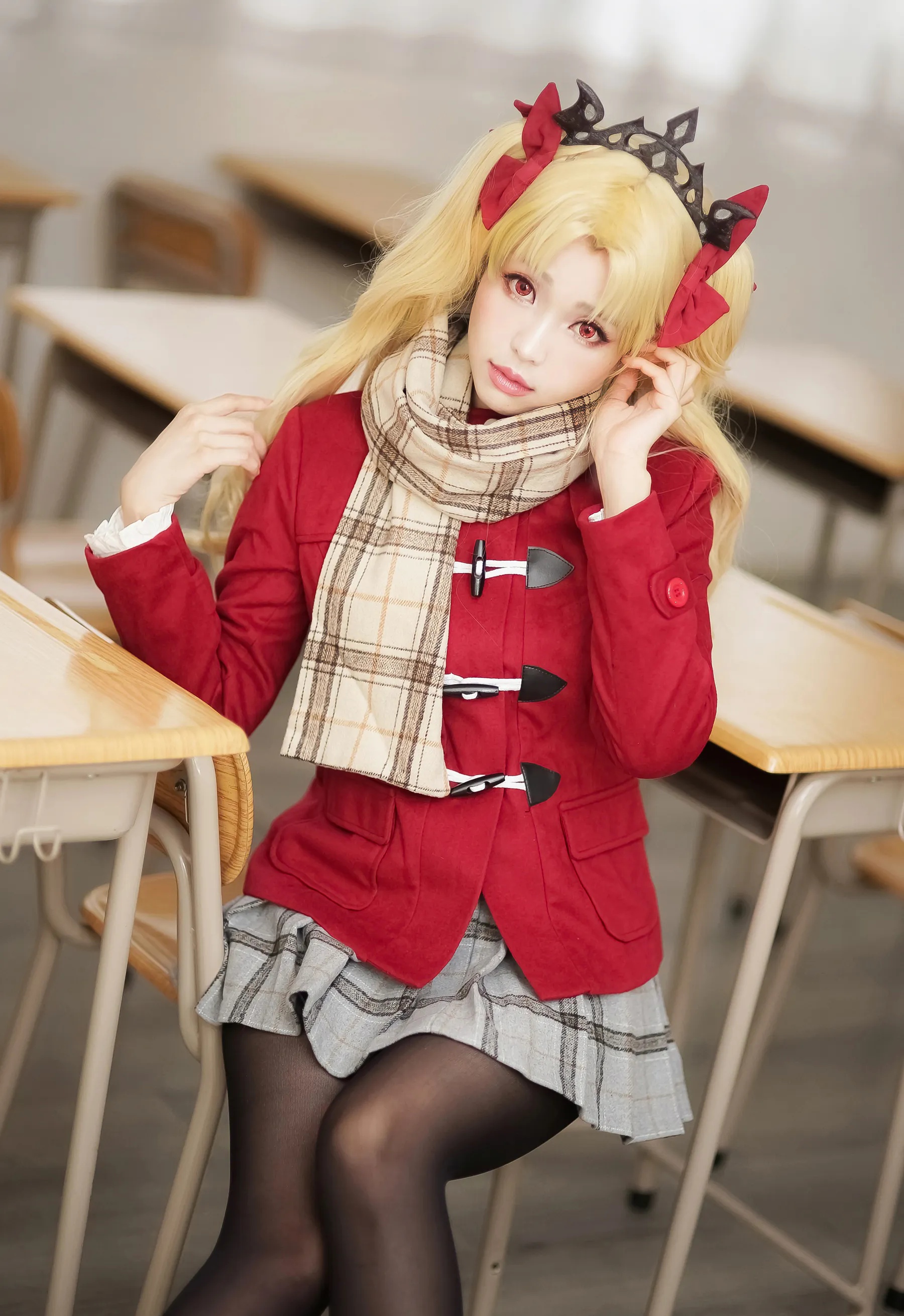 Coser妹子_ElyEE子_No.059 远坂凛-jk 主题写真 [55P]Xiuren秀人写真高清美女套图写真下载-看套图看套图