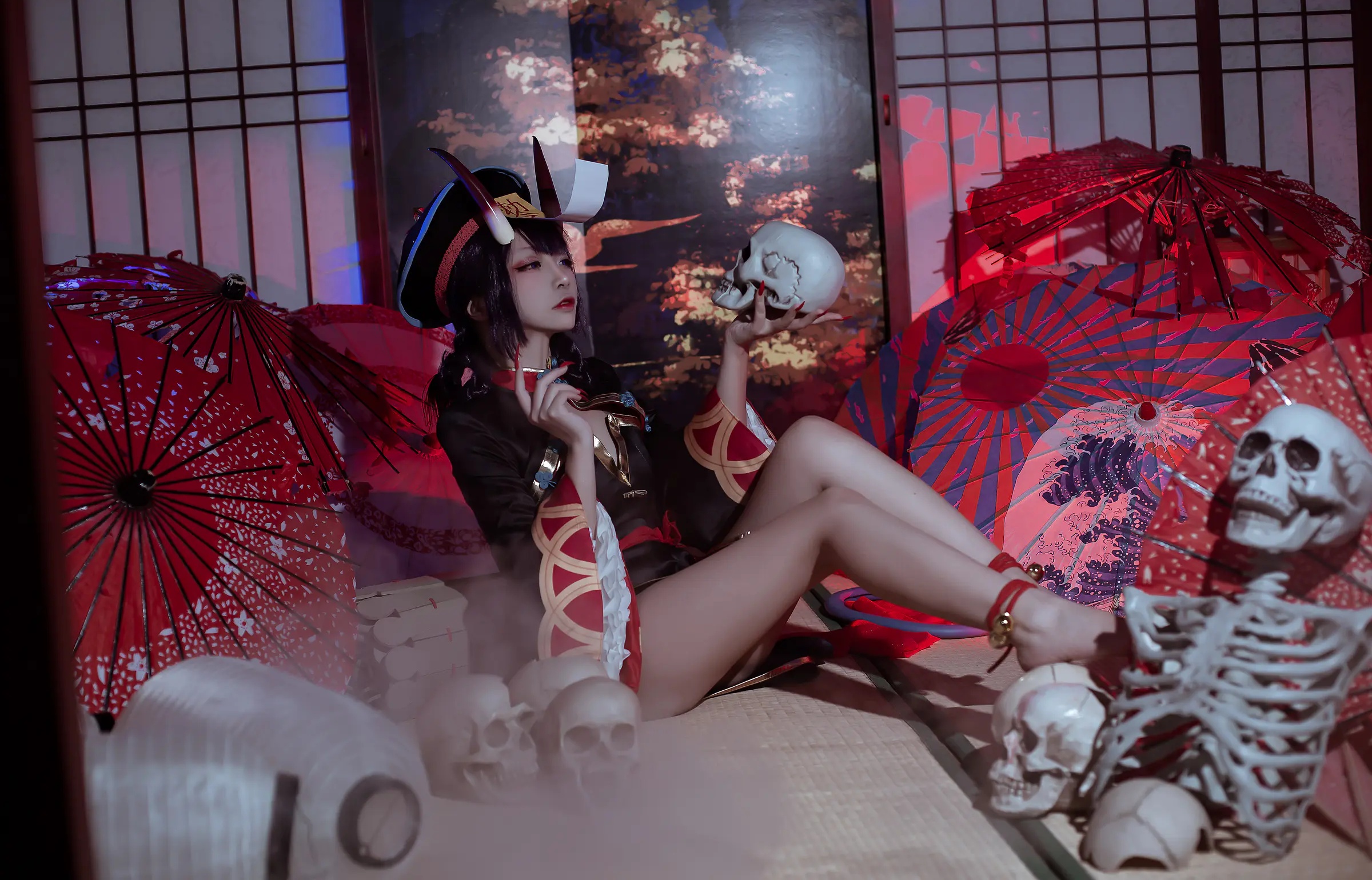 Coser美女_二佐nisa_No.100 &ndash; 酒吞僵尸童子 主题写真 [21P]-看套图