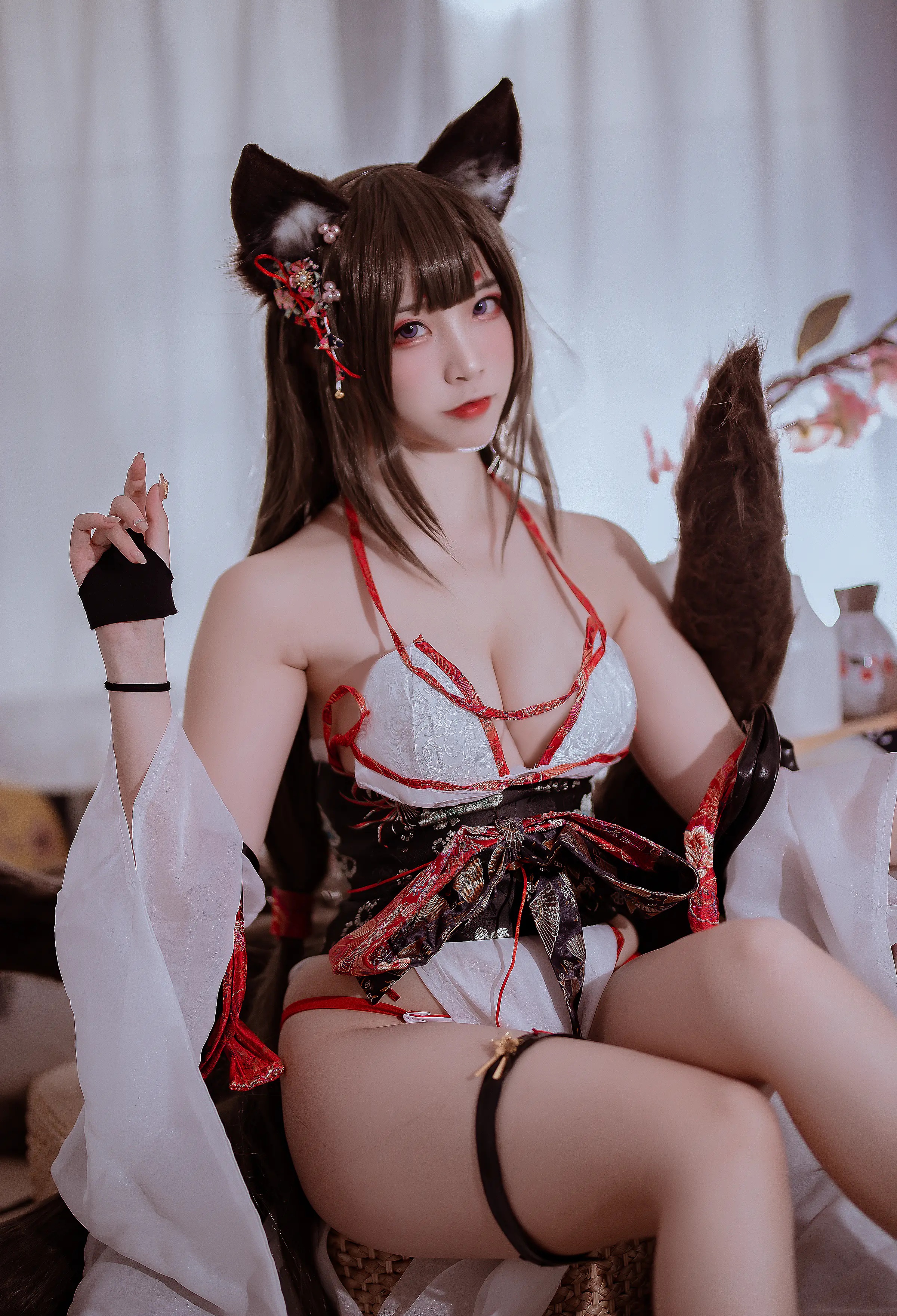 Coser美女_二佐nisa_No.116 &ndash; 碧蓝航线 天城泳装 主题写真 [20P]Xiuren秀人写真高清美女套图写真下载-看套图看套图