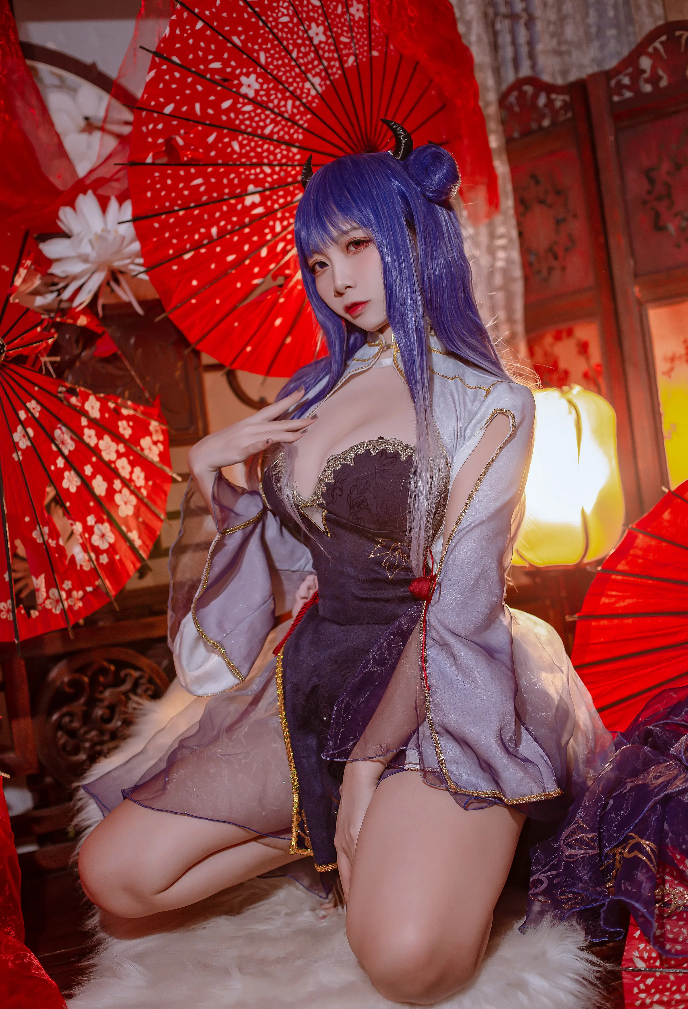 Coser美女_二佐nisa_No.123 &ndash; 碧蓝航线 伊吹旗袍 主题写真 [29P]Xiuren秀人写真高清美女套图写真下载-看套图看套图