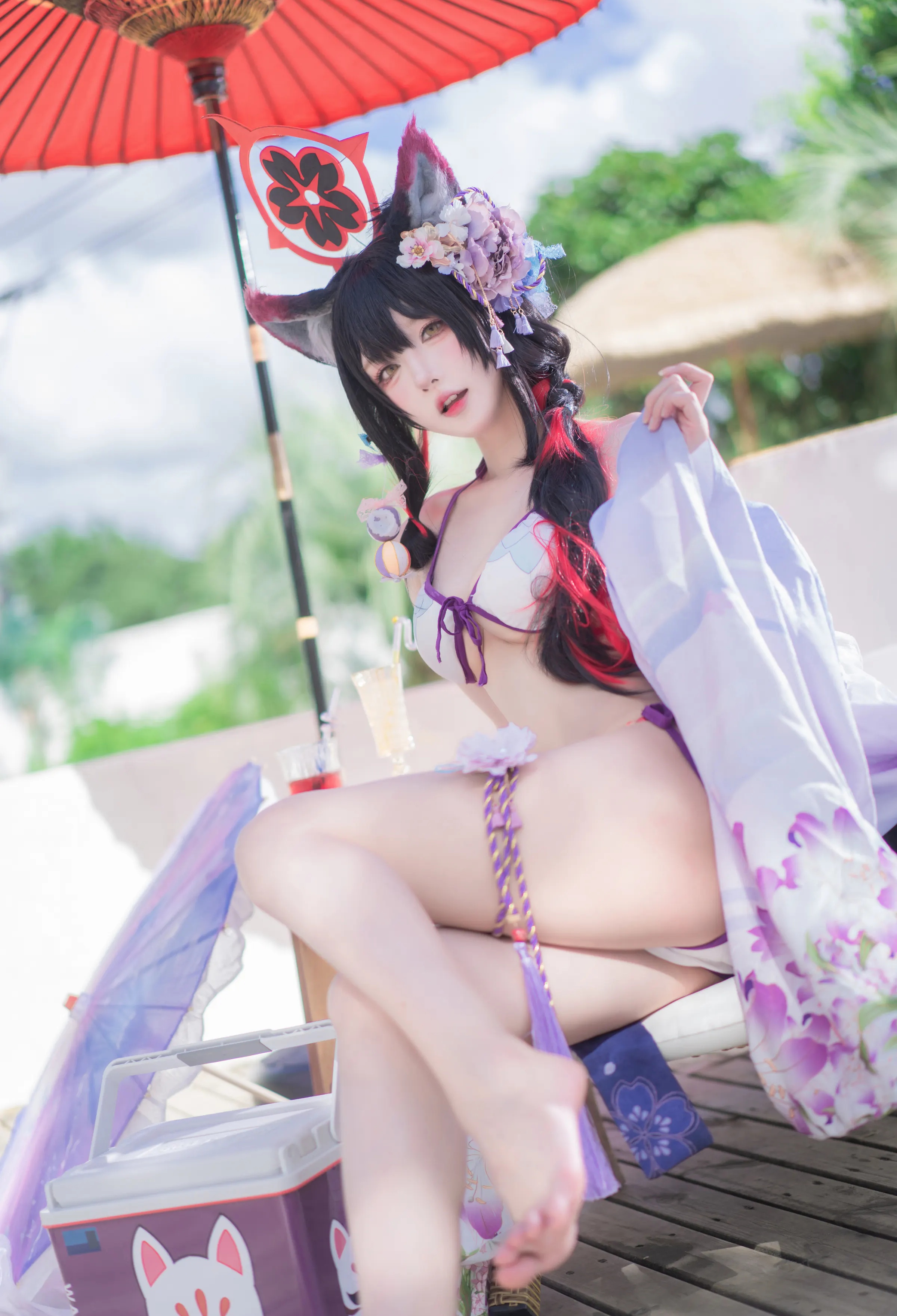 动漫博主_阿包也是兔娘_No.107 &ndash; 若藻水着 主题写真 [32P]Xiuren秀人写真高清美女套图写真下载-看套图看套图
