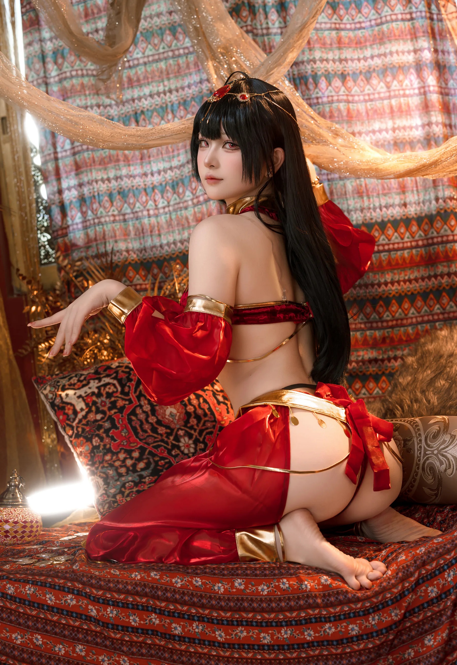 动漫博主_屿鱼Yukako_No.045 &ndash; 大凤舞娘 新年特典 主题写真 [50P]-看套图