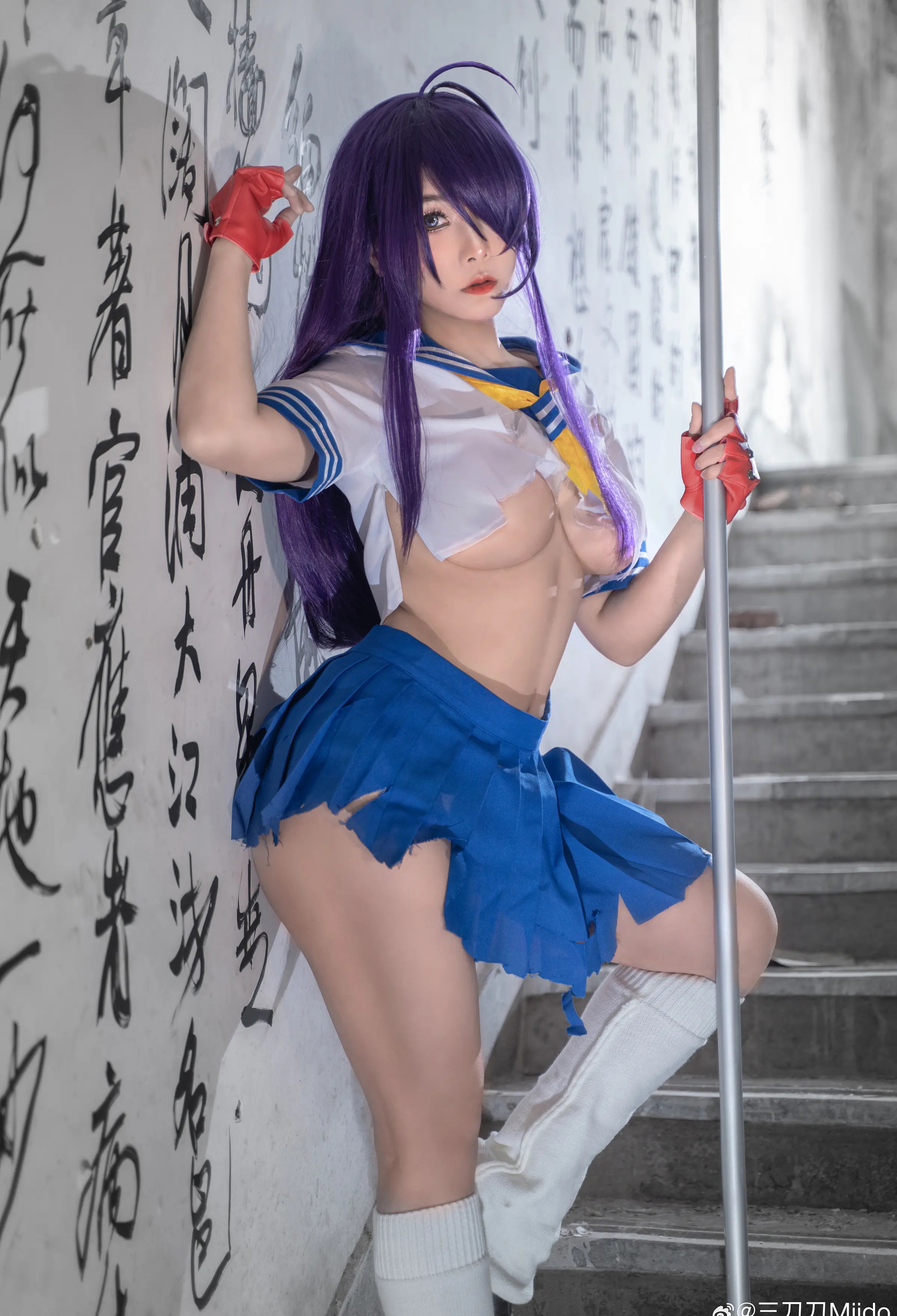 Coser美女_三刀刀miido_No.042 &ndash; 关羽云长 主题写真 [16P]Xiuren秀人写真高清美女套图写真下载-看套图看套图