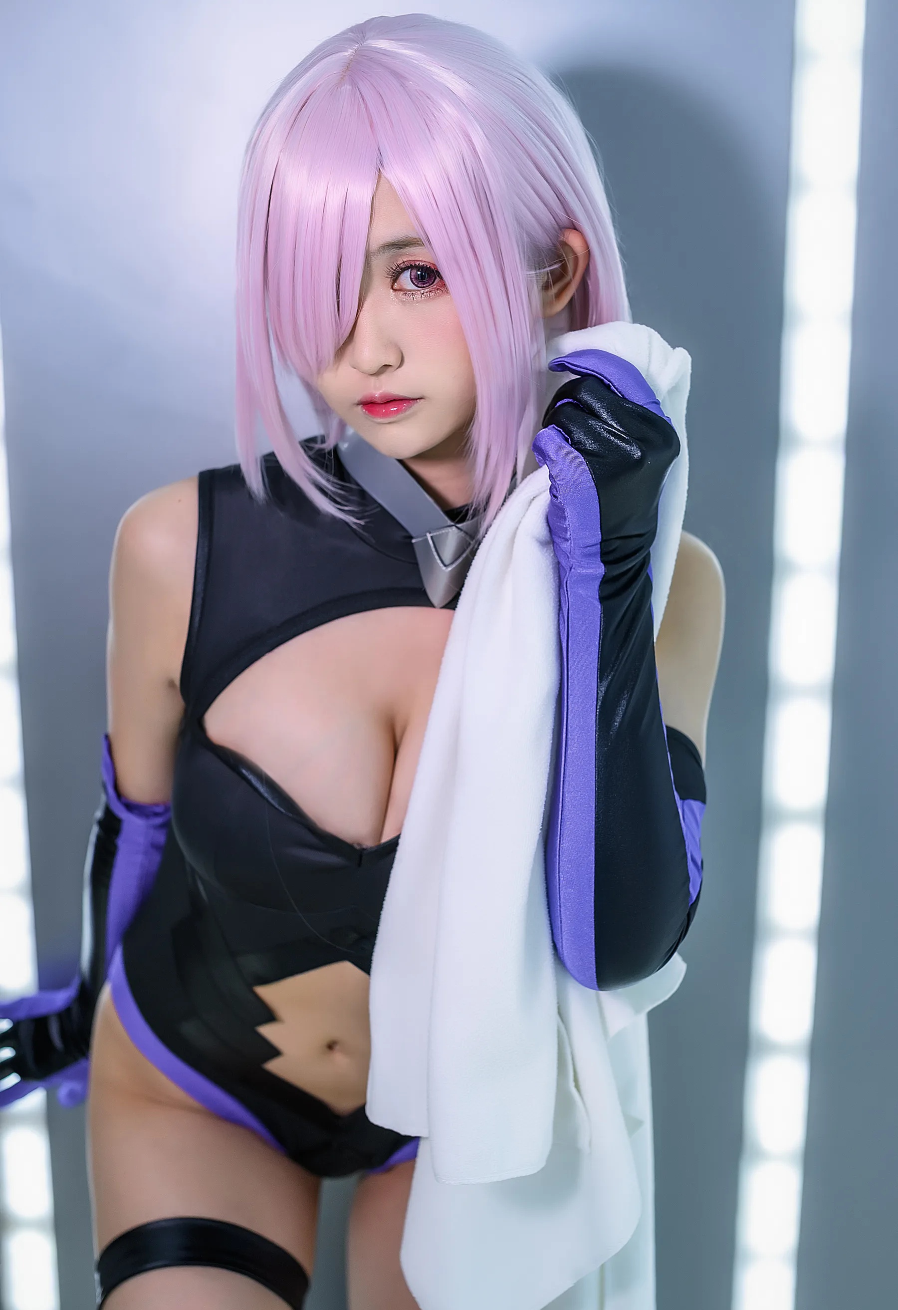 动漫博主_鳗鱼霏儿_No.064 玛修 训练服 主题写真 [12P]Xiuren秀人写真高清美女套图写真下载-看套图看套图