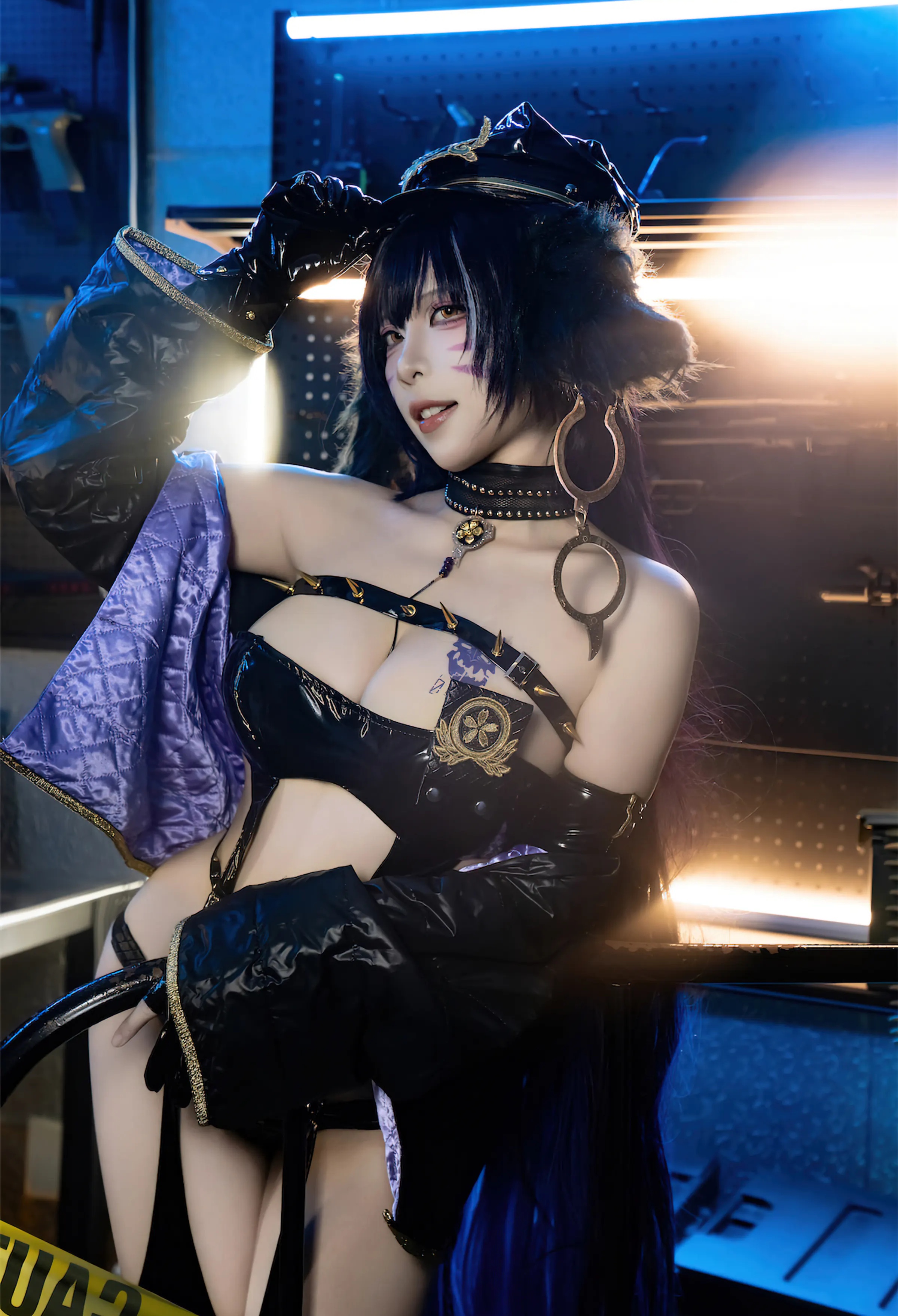 Coser美女_二佐nisa_No.189 &ndash; 碧蓝航线 武藏 女警 [25P]-看套图