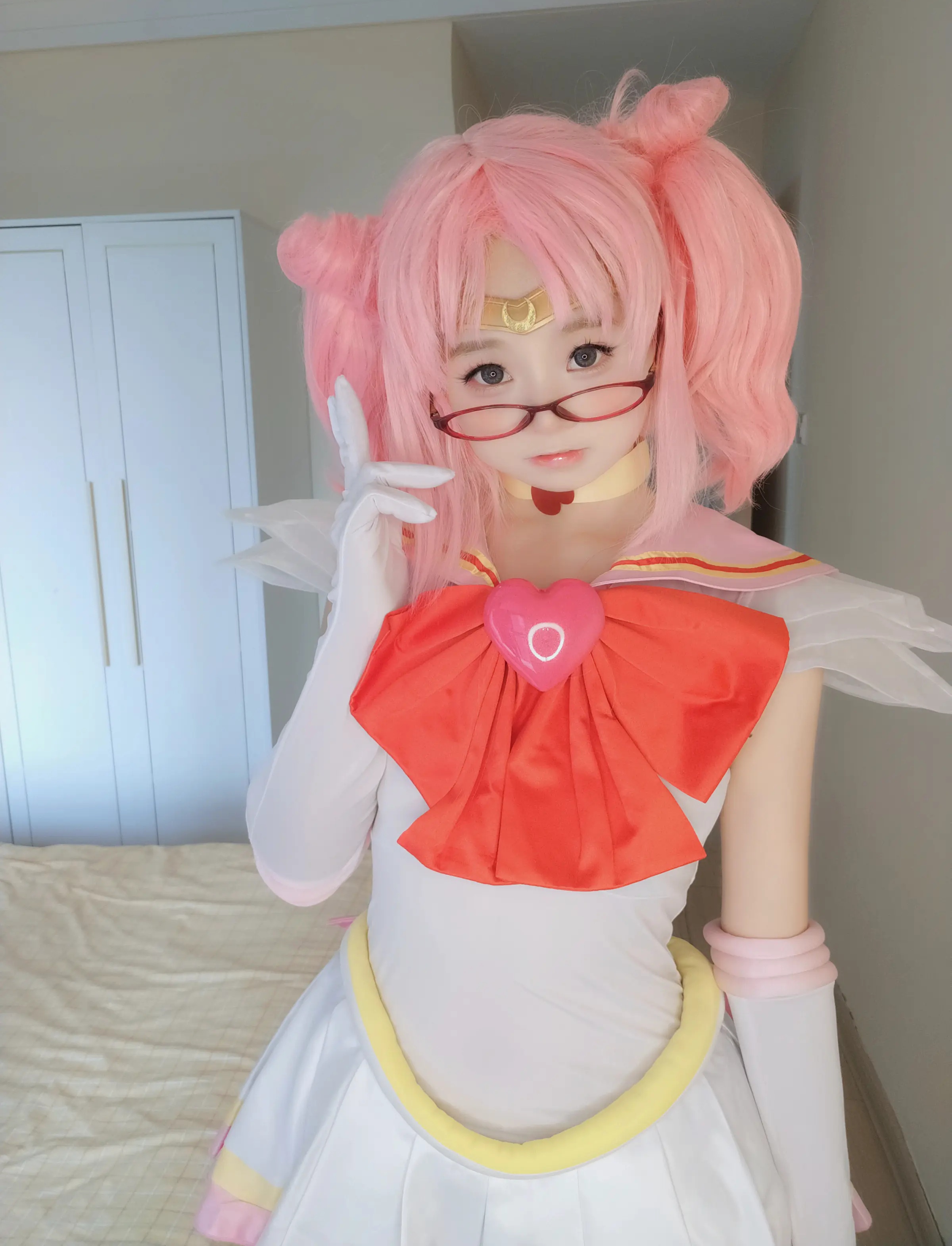 Coser美女_软妹摇摇乐yoyo_No.101 Chibiusa Tsukino [110P]-看套图