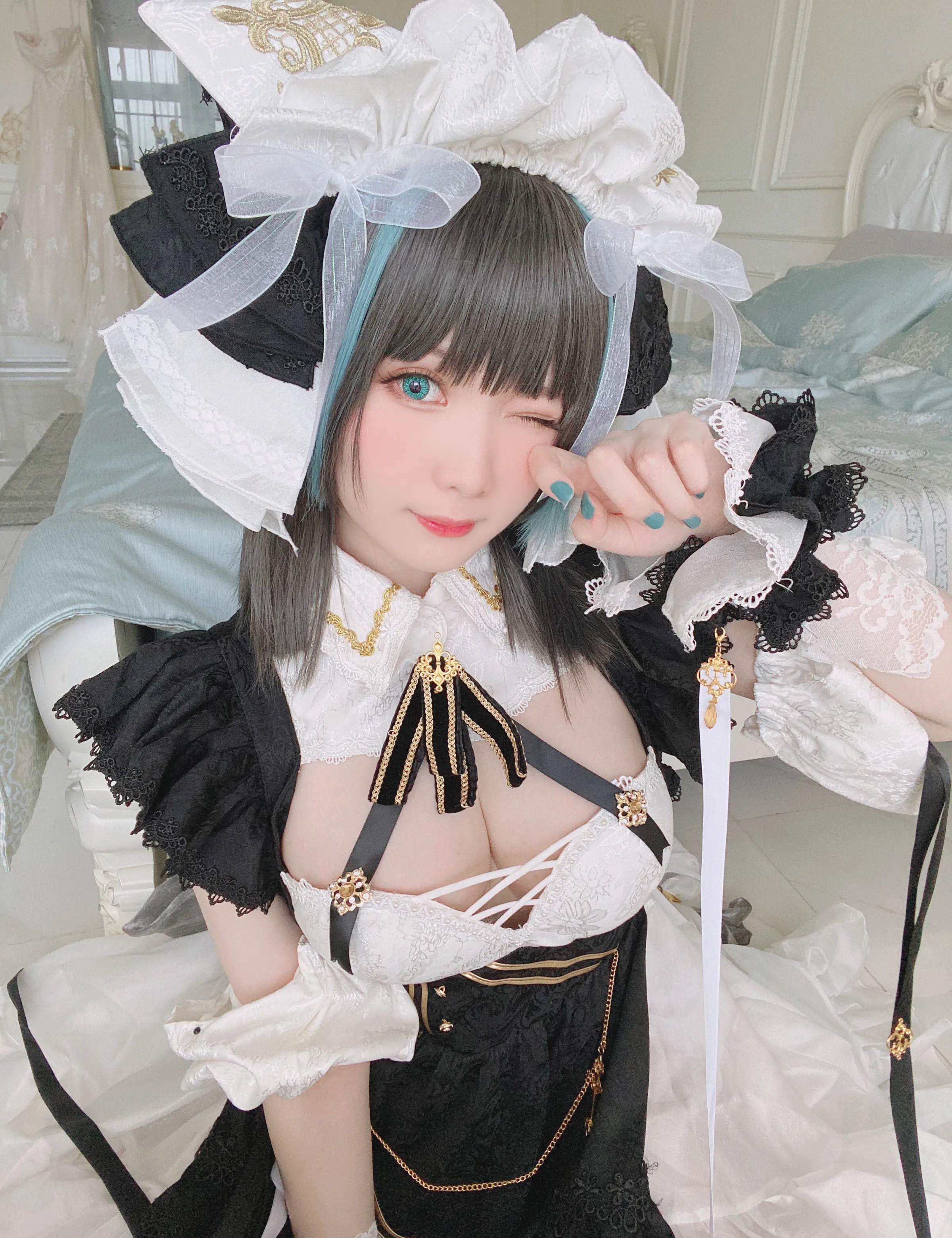 Coser美女_霜月shimo_No.077 &ndash; Chesire 主题写真 [19P]-看套图