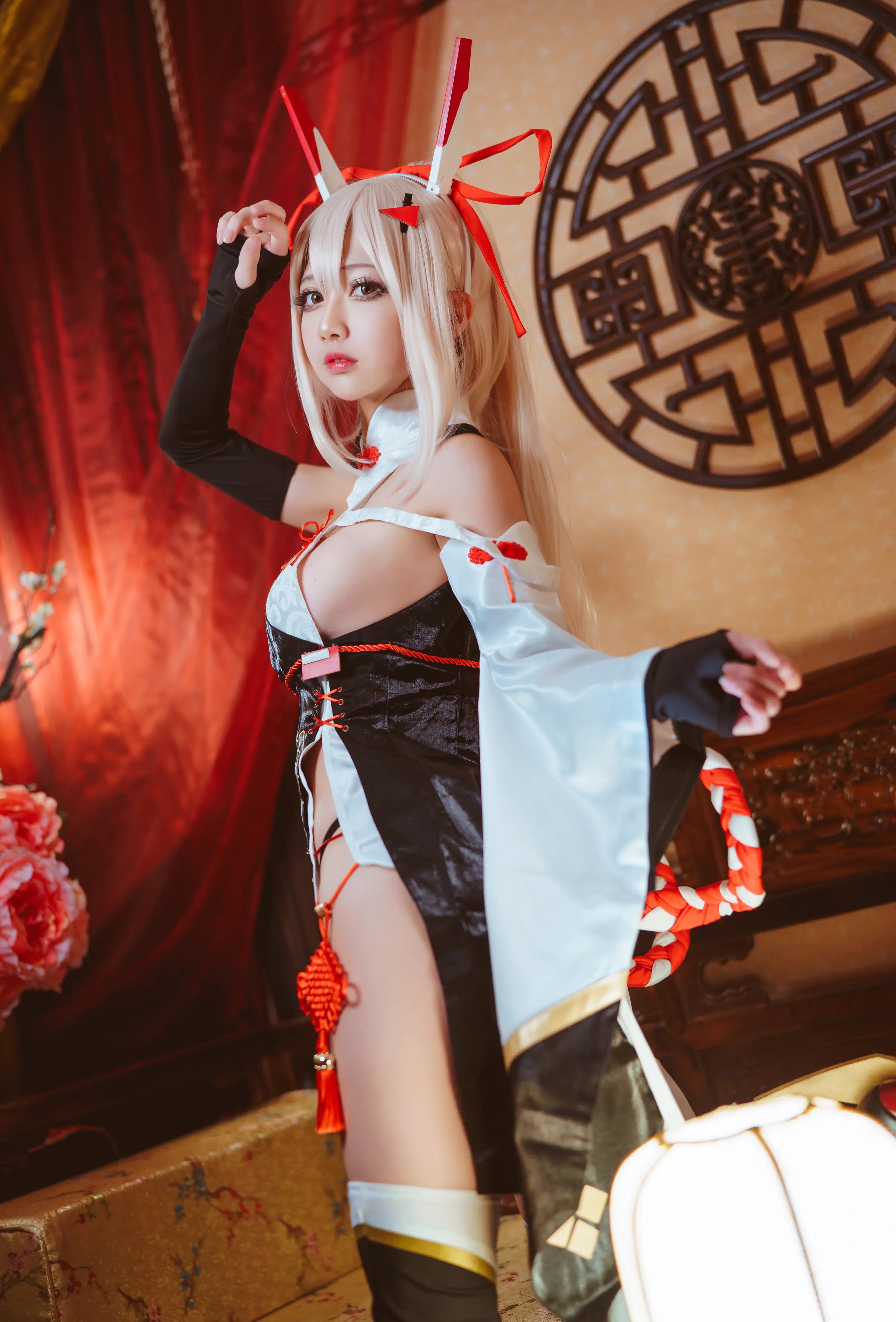 台湾Coser美女_沖田凜花Rinka_No.042 &ndash; Ayanami Cheongasm [13P]Xiuren秀人写真高清美女套图写真下载-看套图看套图