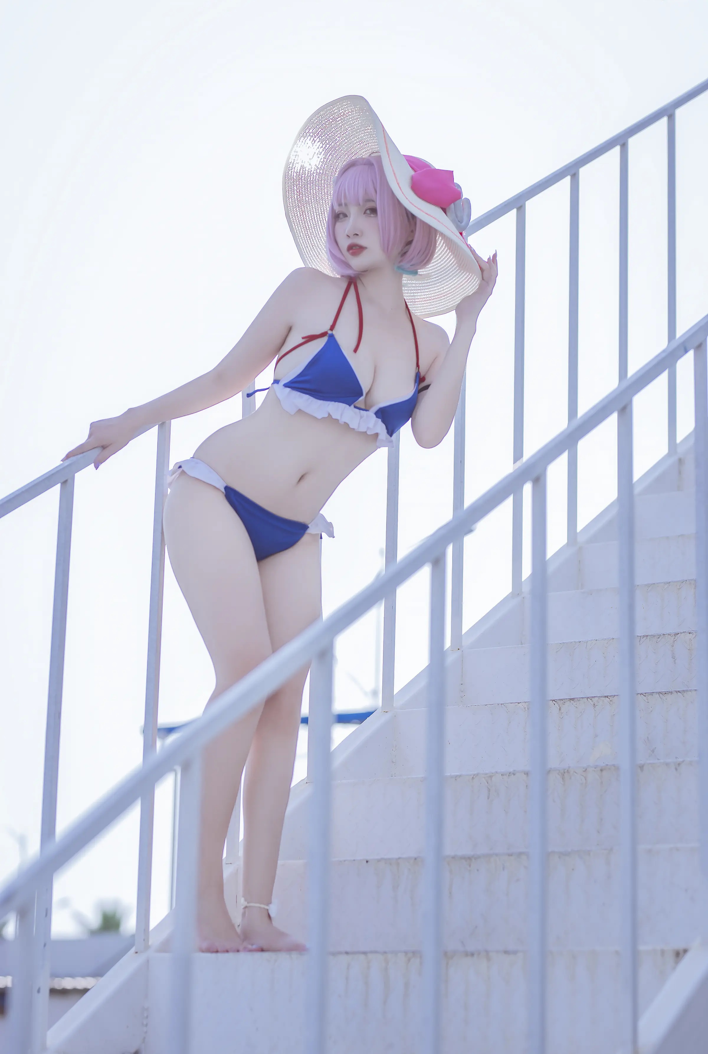 Coser美女_二佐nisa_No.135 &ndash; 碧蓝塔尔图泳装 主题写真 [23P]Xiuren秀人写真高清美女套图写真下载-看套图看套图