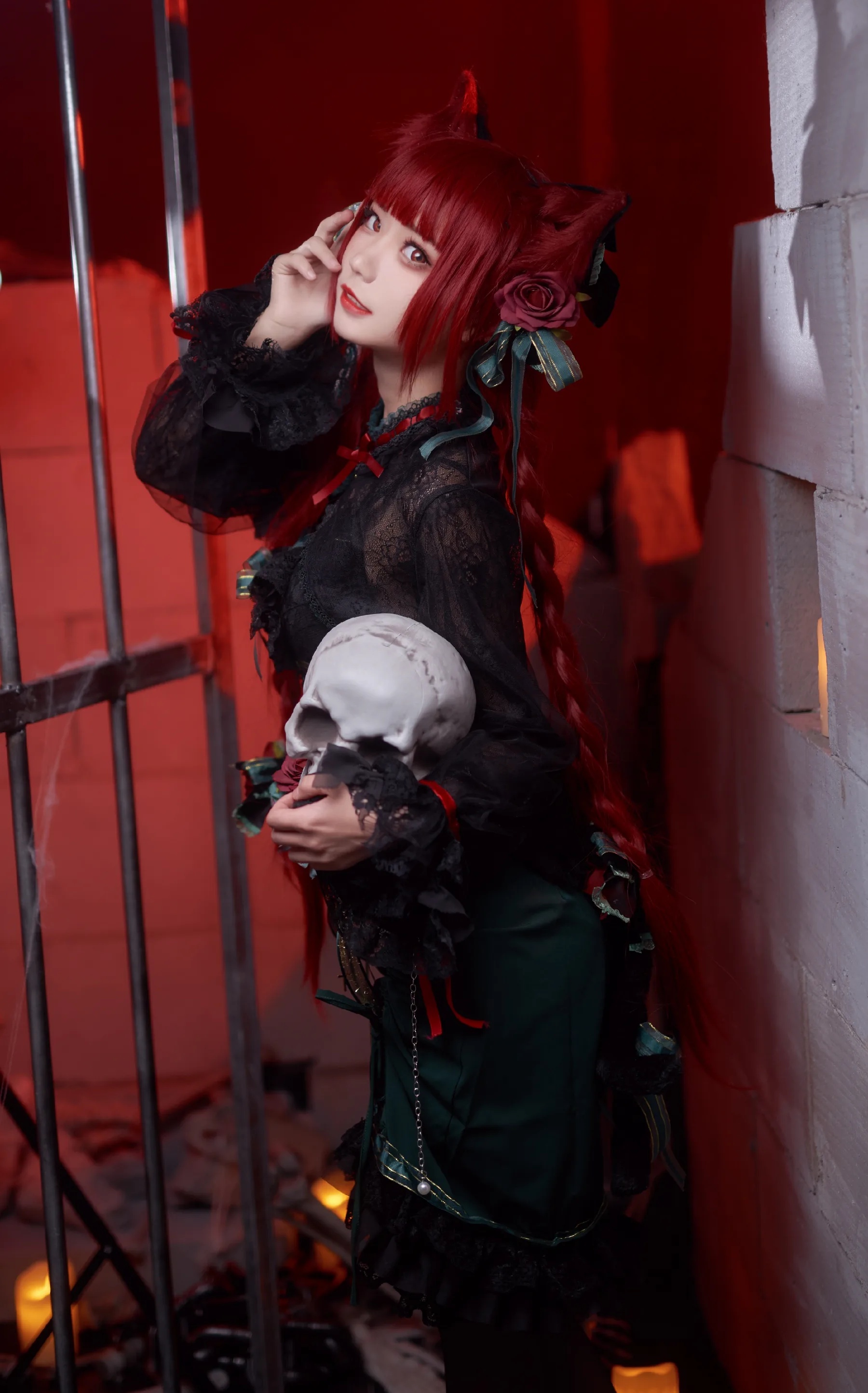 动漫博主_花柒hana_No.005 &ndash; 火焰猫燐 主题写真 [10P]Xiuren秀人写真高清美女套图写真下载-看套图看套图