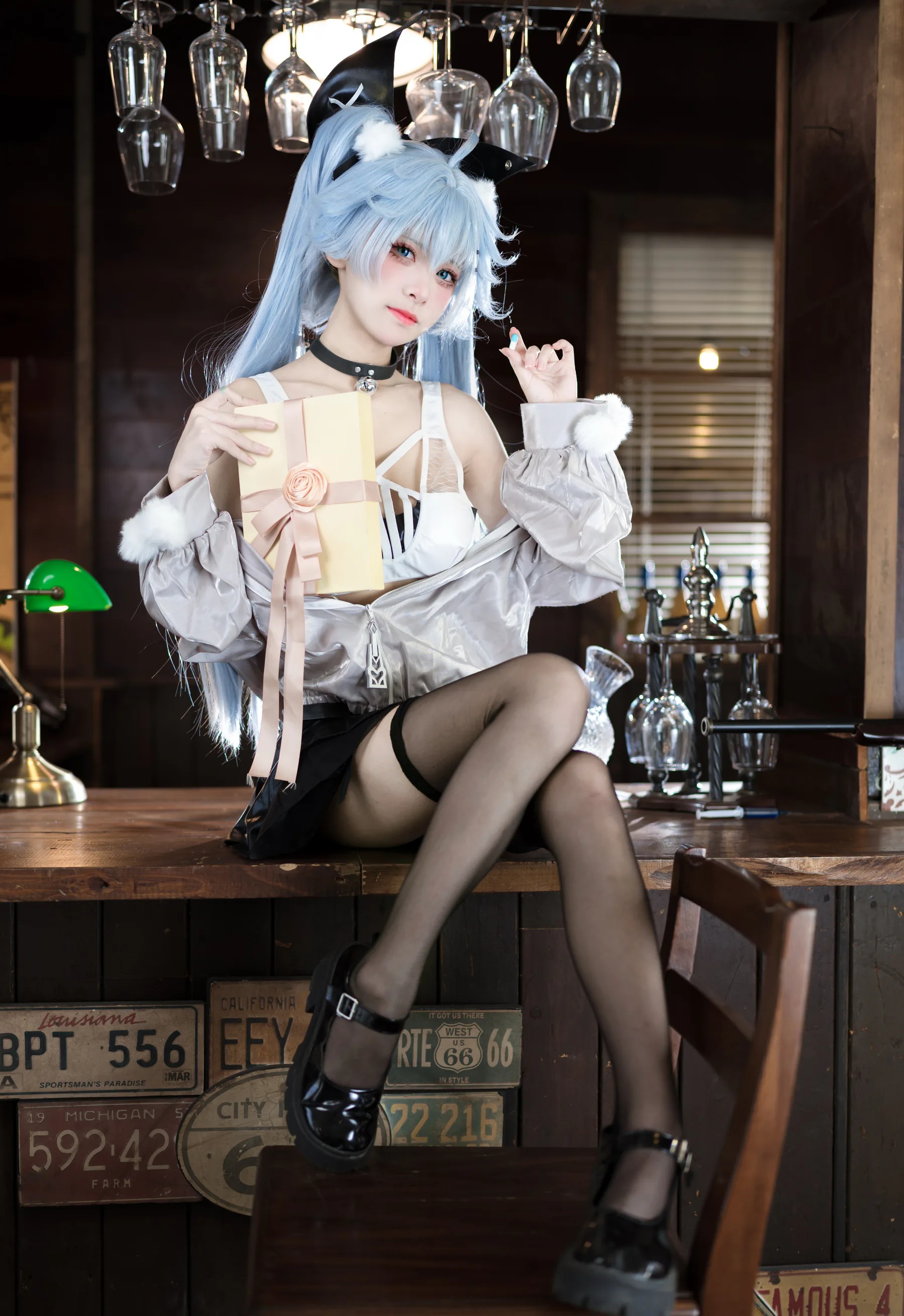 人气Coser美女_九柒喵_No.030 芙洛伦 药心 少女前线 [29P]-看套图