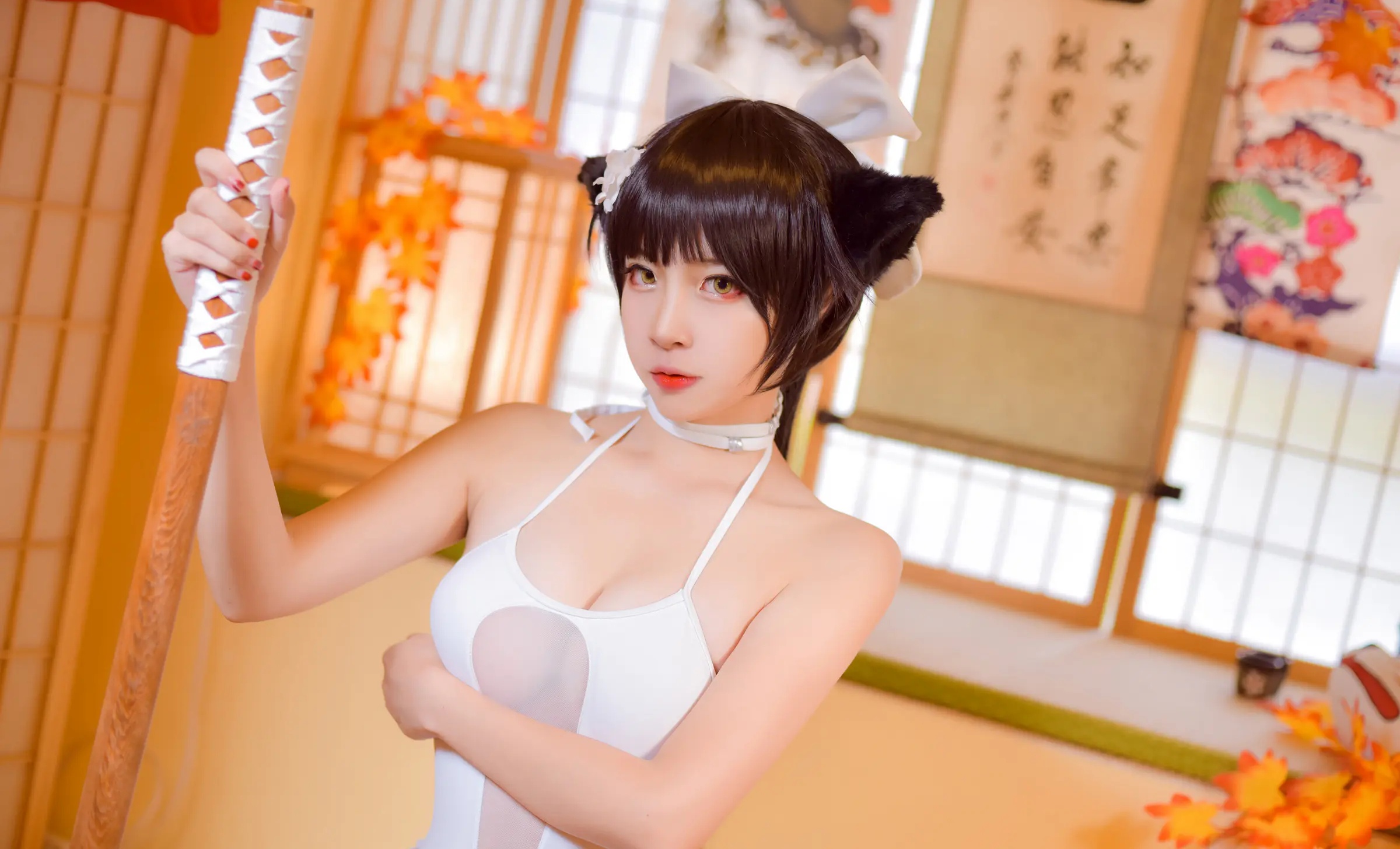 Coser美女_二佐nisa_No.097 &ndash; 高雄泳装 主题写真 [31P]-看套图