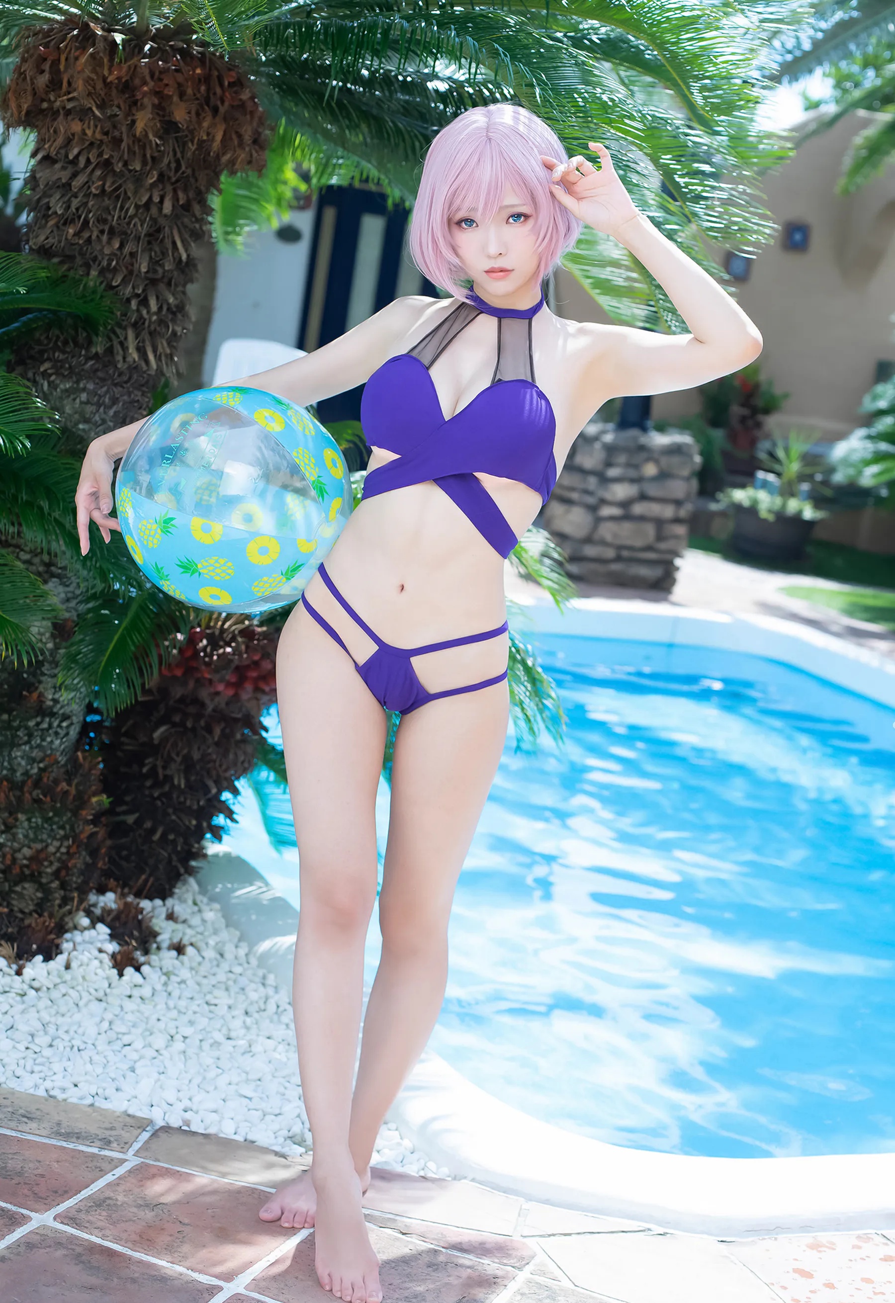 Coser妹子_ElyEE子_No.082 Mujina Swimsuit 主题写真 [36P]-看套图