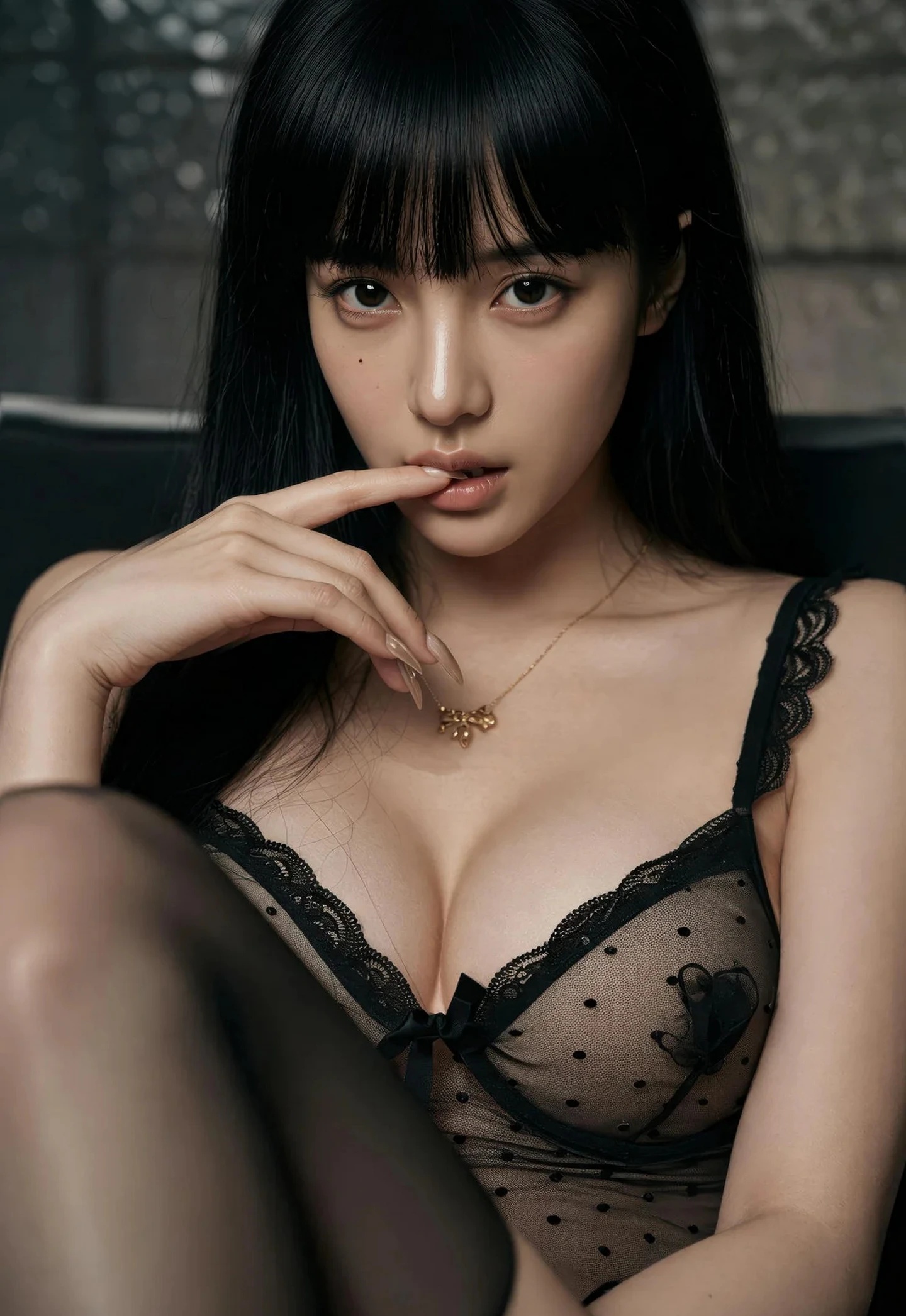 AIG美女_No.625_九歌lina_性感透明黑丝 主题写真 [93+1P]-看套图