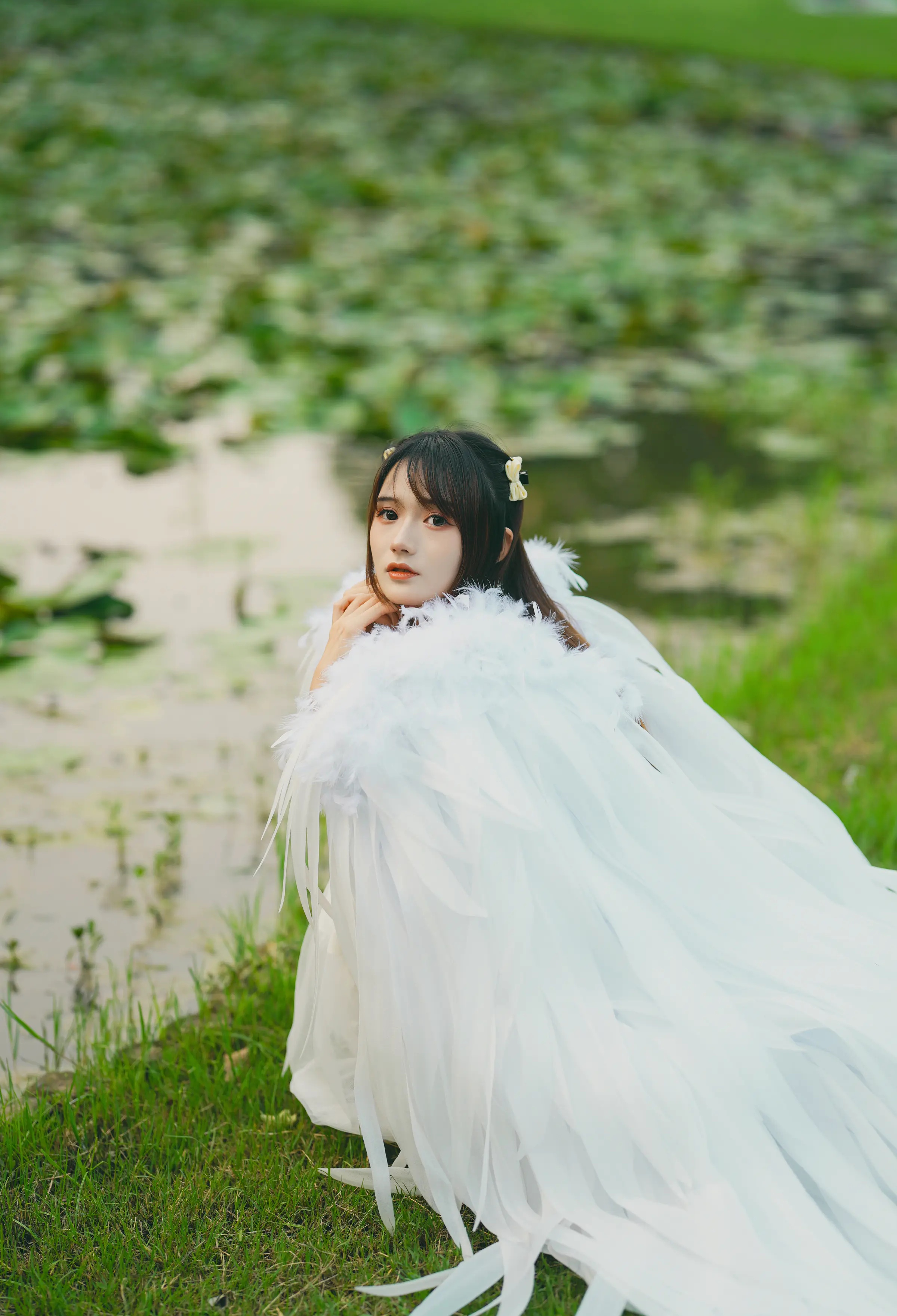 图片[5]-颜值博主_兔子Zzz不吃胡萝卜_No.146 &ndash; 林中天使 主题写真 [37P]-Coser网络美女论坛-免费套图-看套图